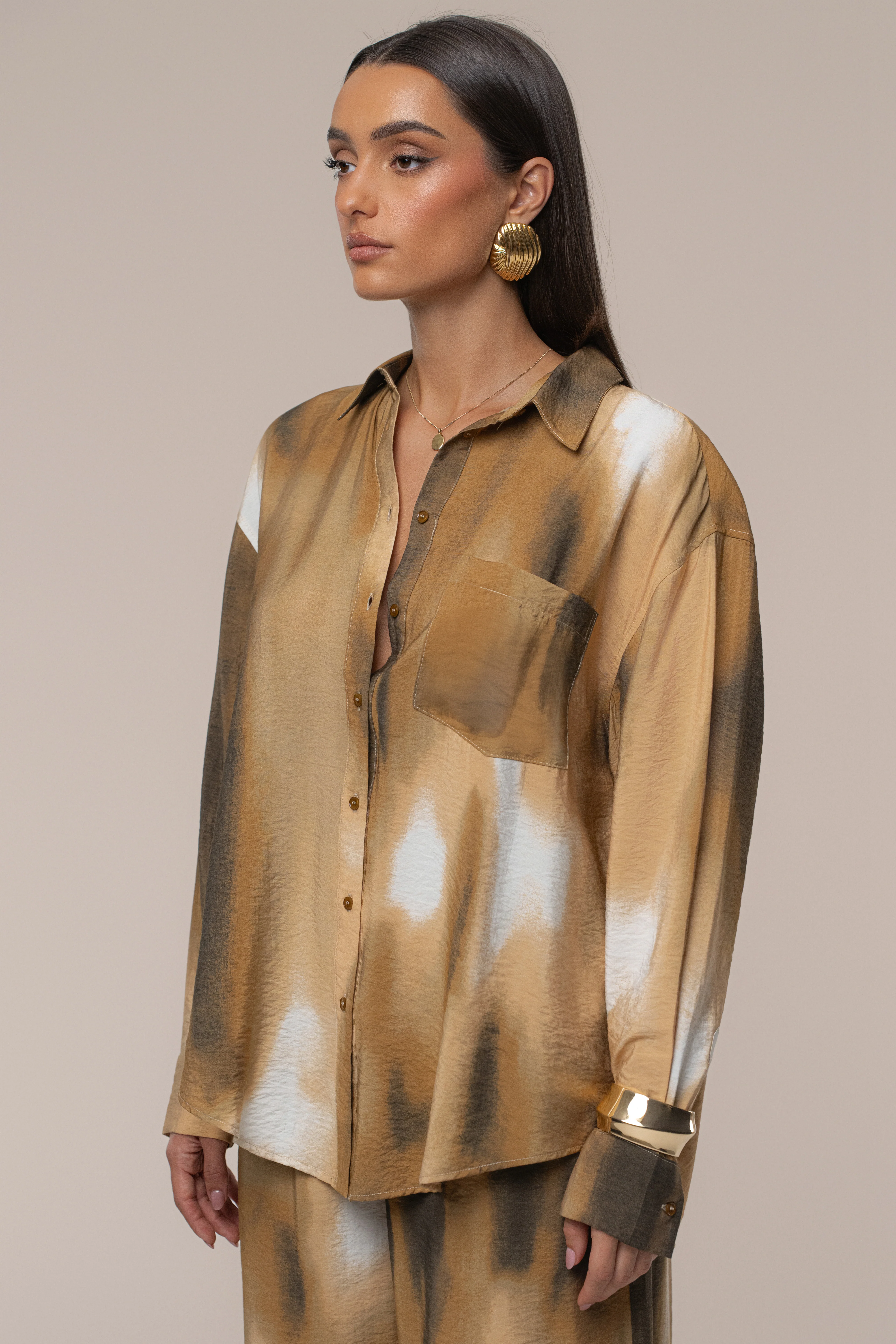 Brown Celestial Sands Blouse - Image 5