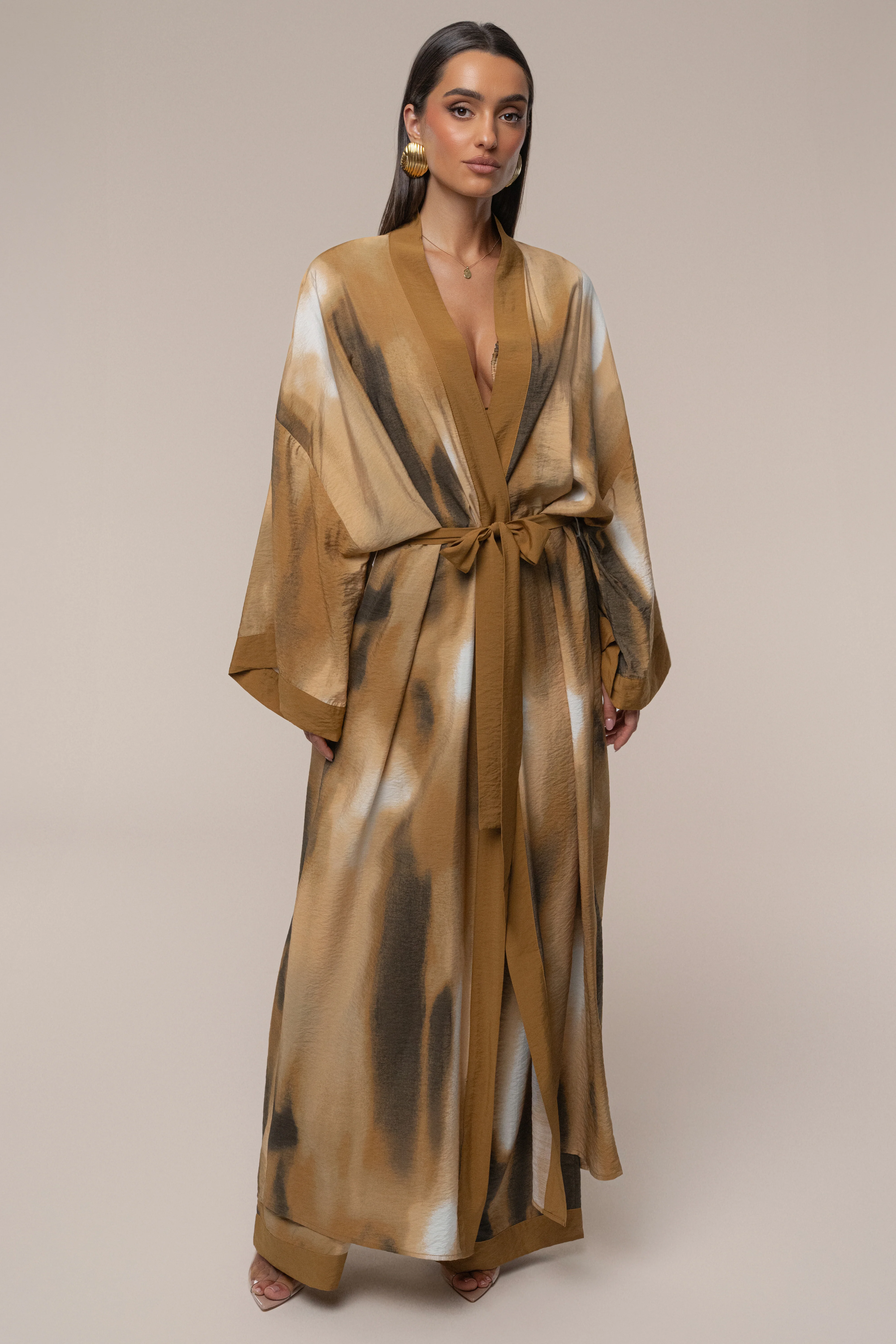 Brown Desert Oasis Duster - Image 2