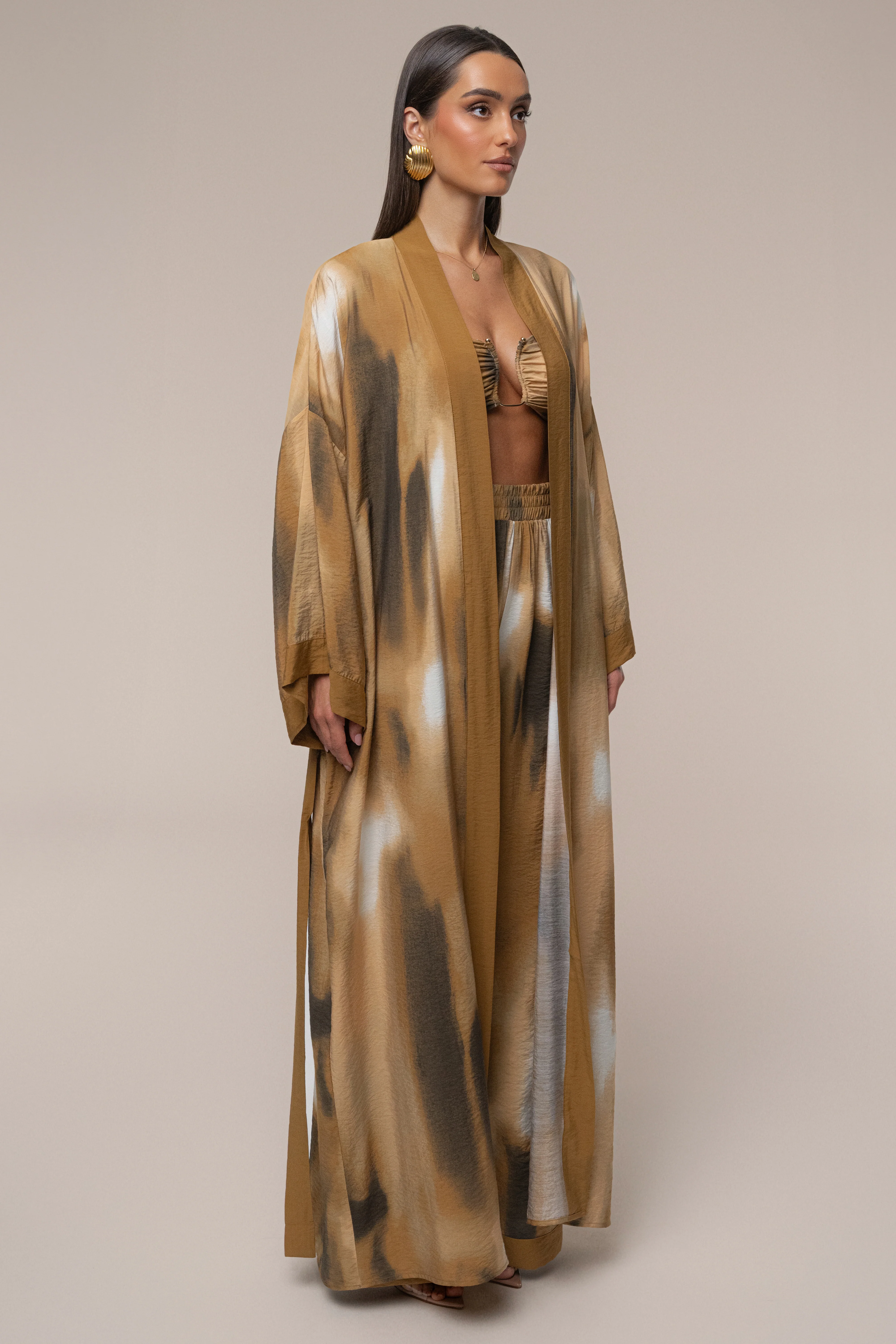 Brown Desert Oasis Duster - Image 5