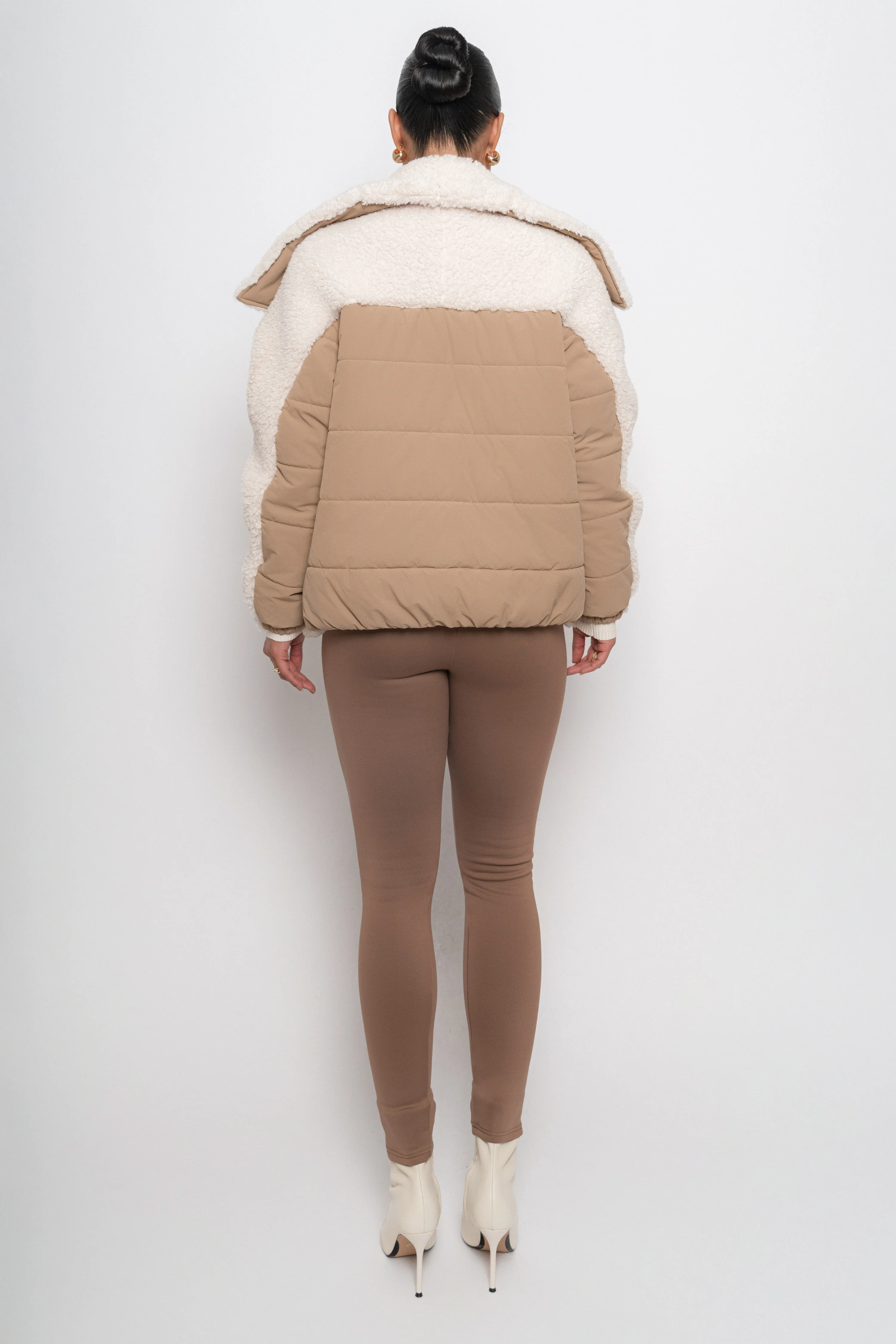 Brown Essential High-Waist Leggings - Image 10