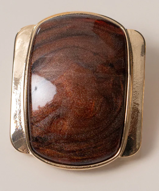 Brown Giovanna Earrings - Image 3