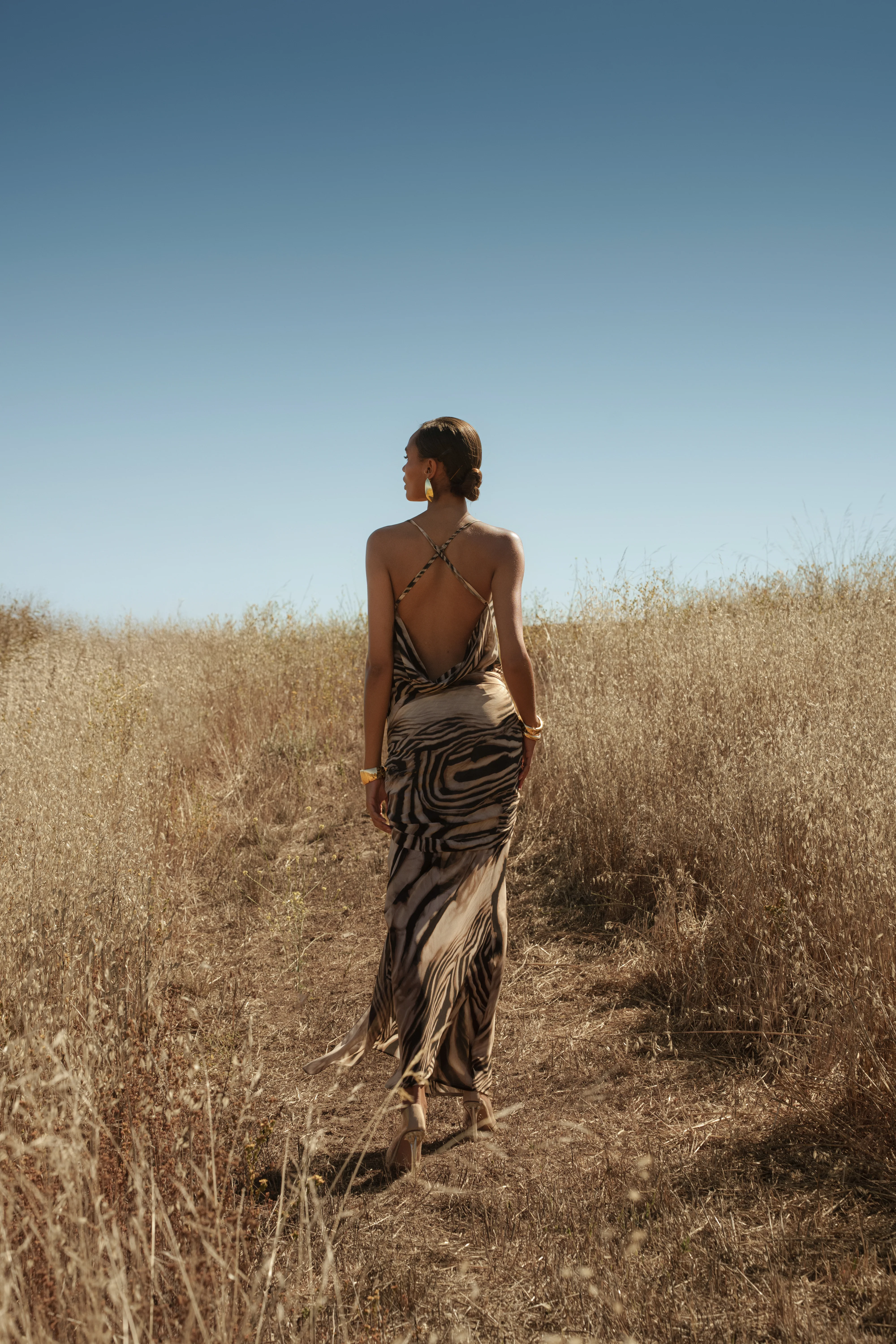 Brown Zebra Print Infinite Journey Maxi Dress - Image 16
