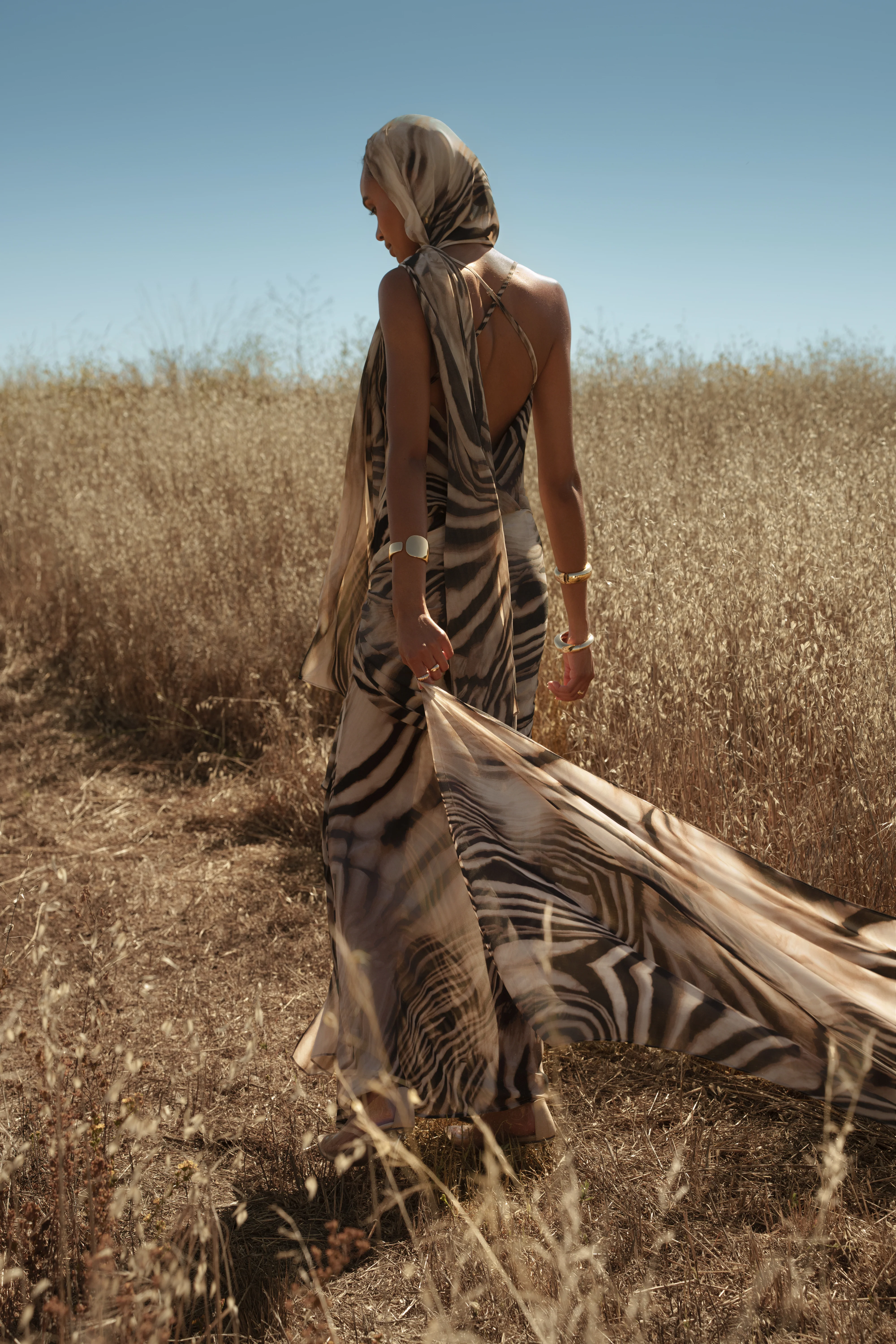 Brown Zebra Print Infinite Journey Maxi Dress - Image 18