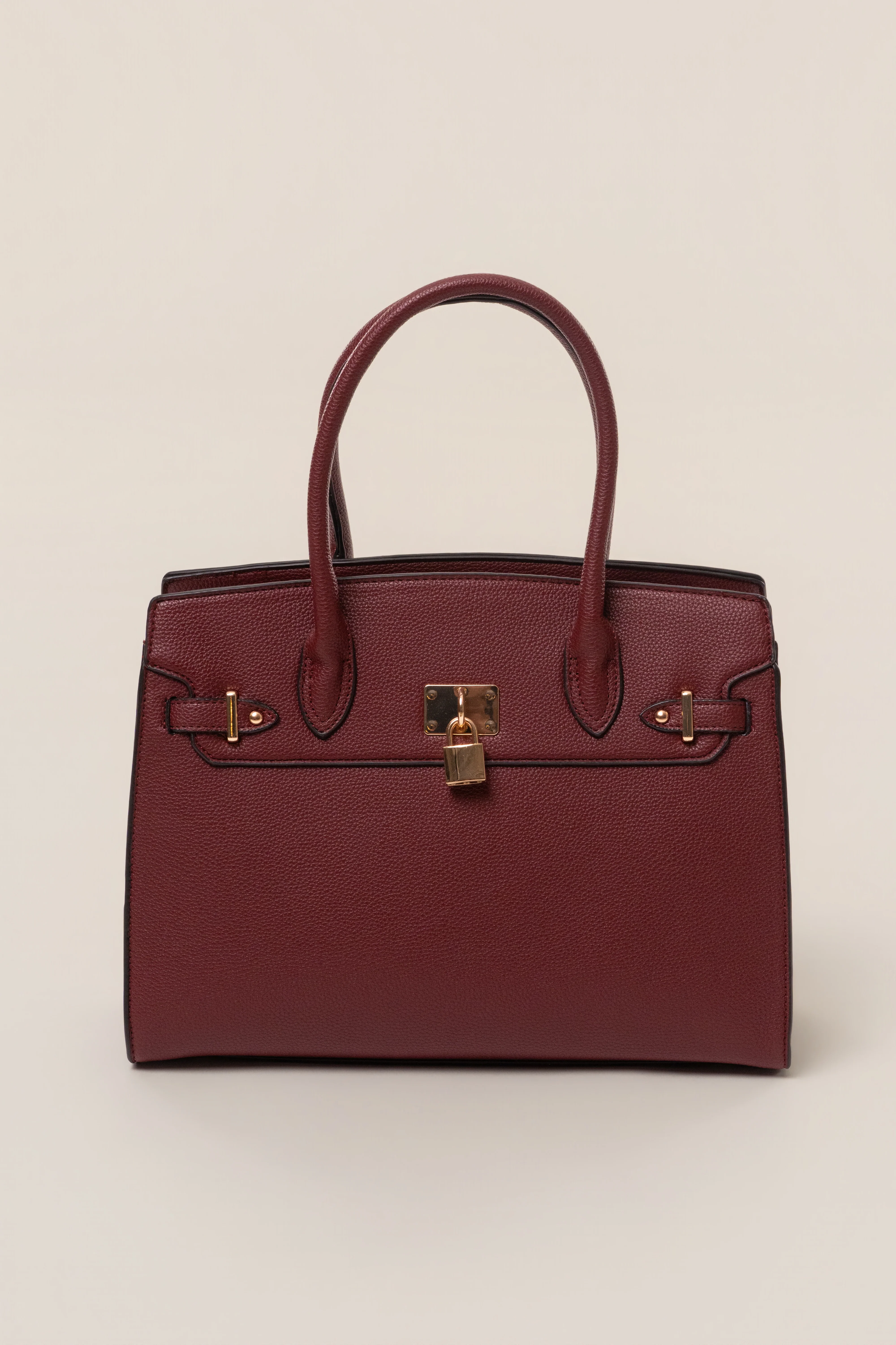 Burgundy Alva Handbag - Image 3