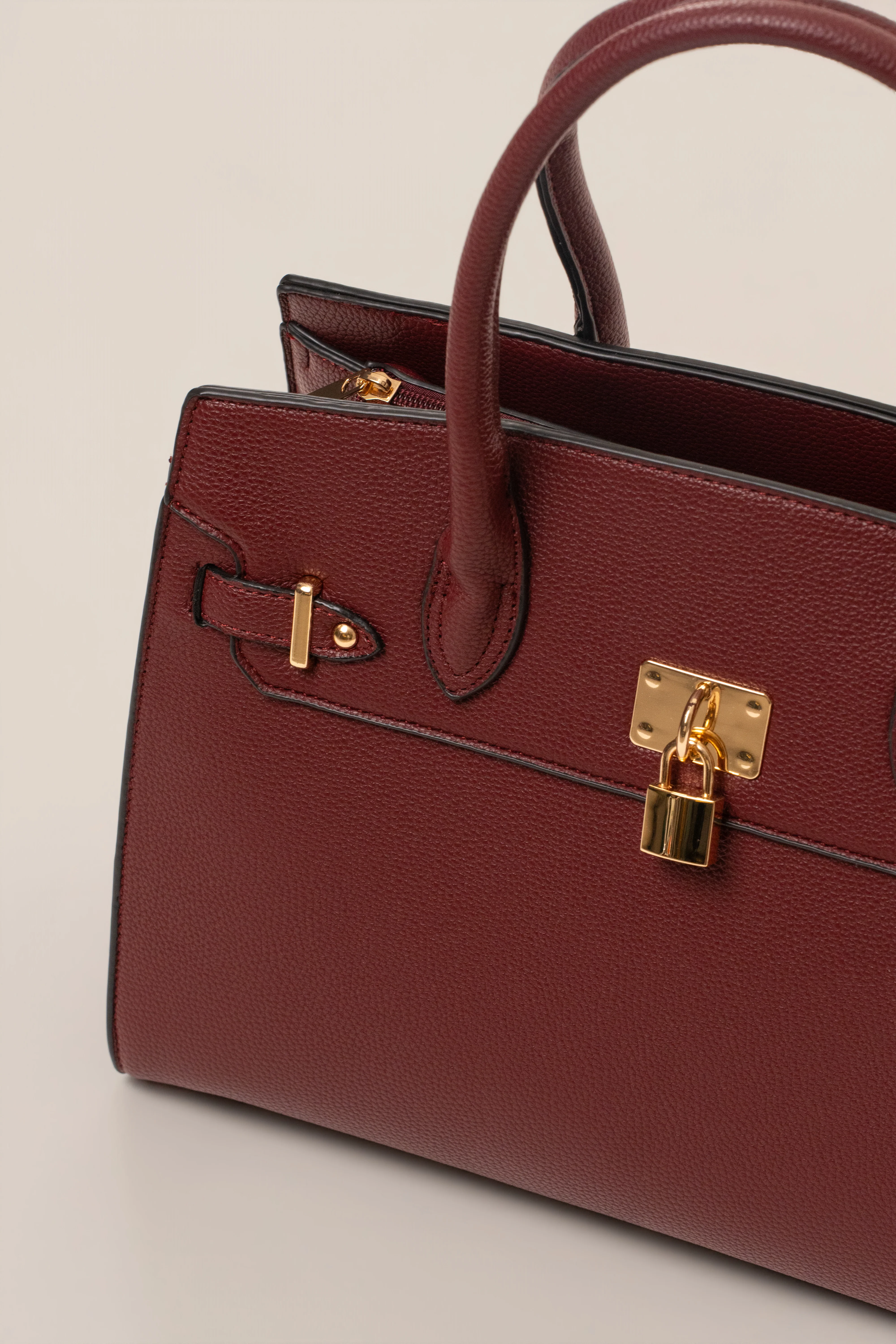 Burgundy Alva Handbag - Image 4
