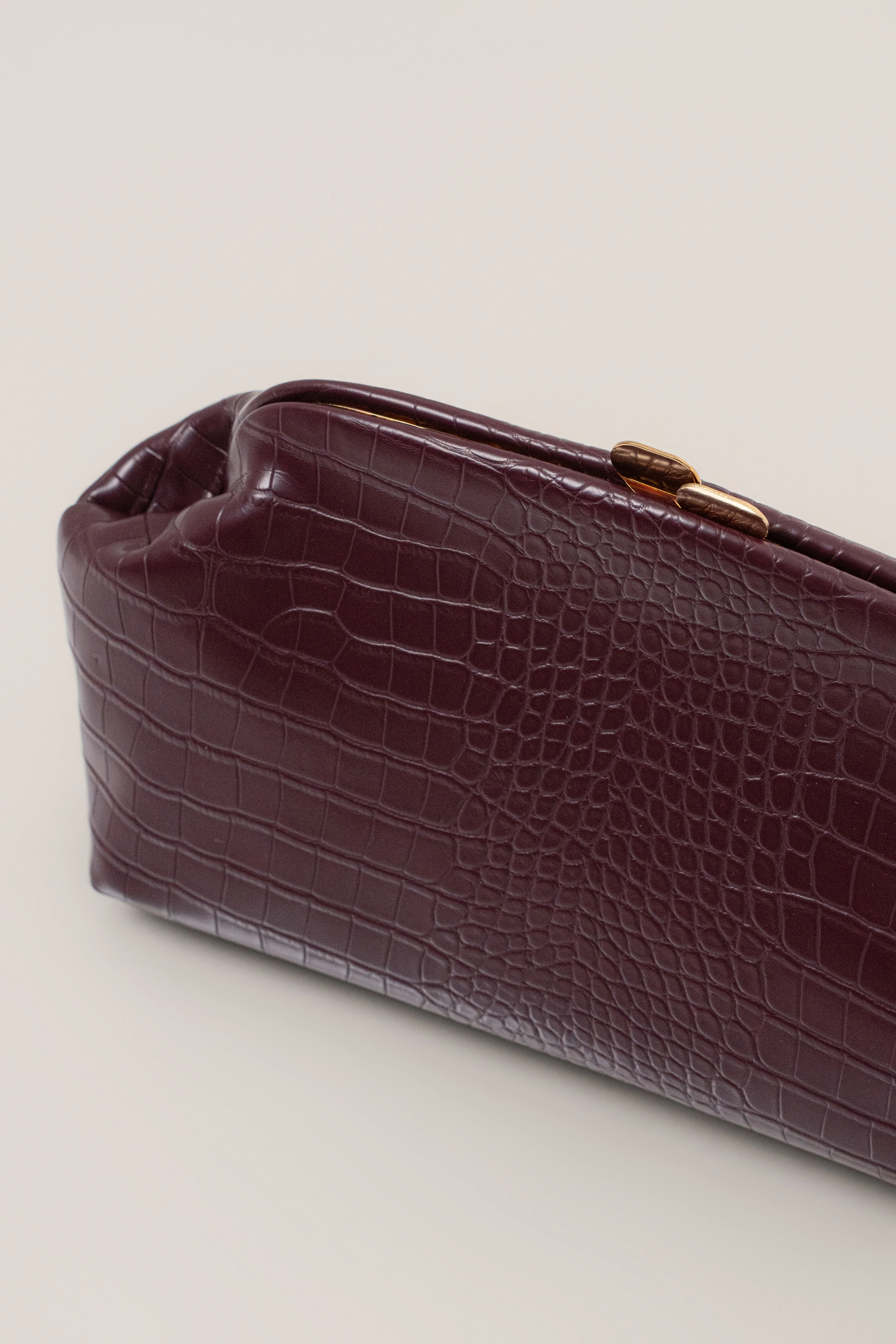 Burgundy Lola Clutch Bag - Image 5