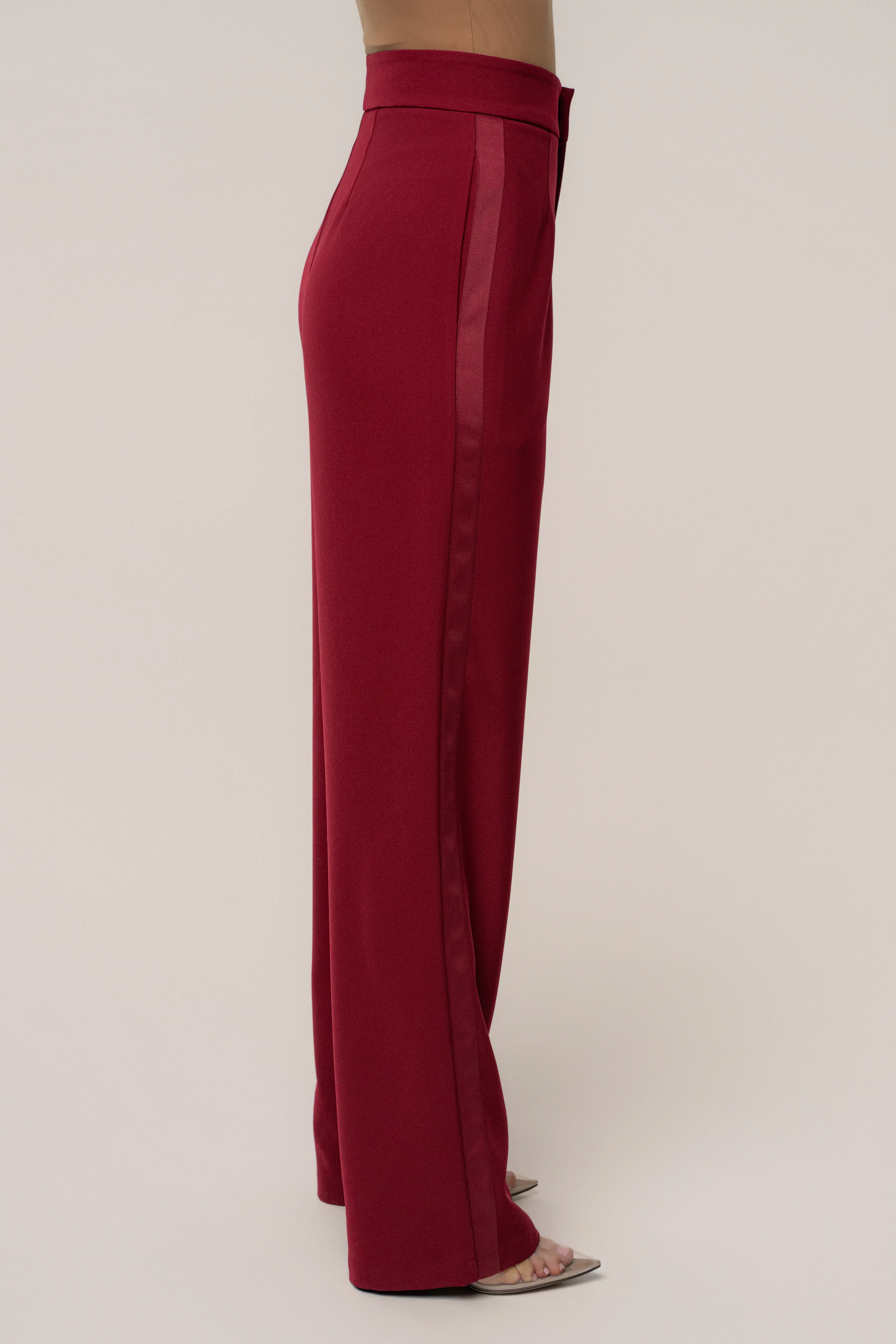 Burgundy Suite Life Woven Pant - Image 4