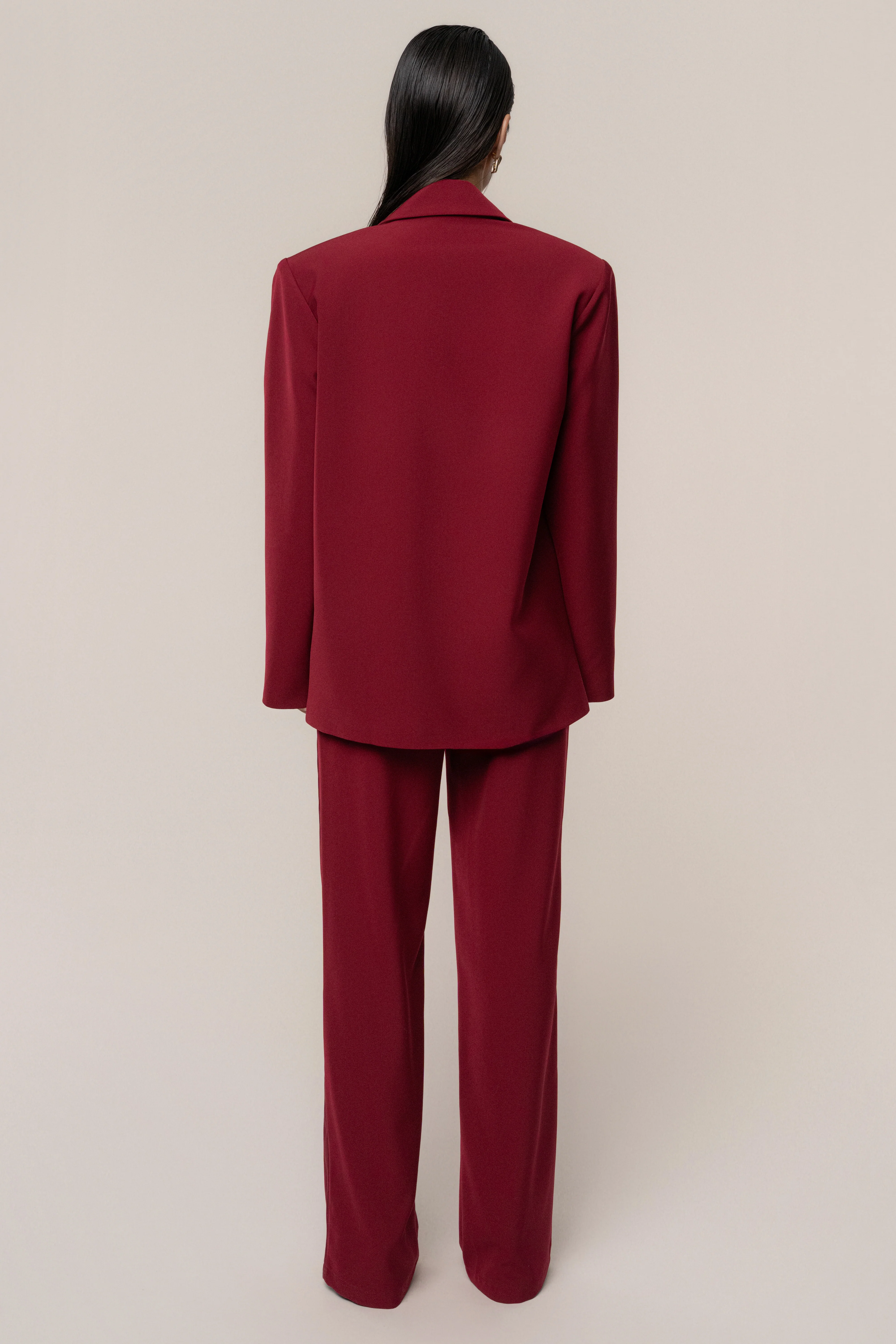 Burgundy Suite Life Woven Pant - Image 8