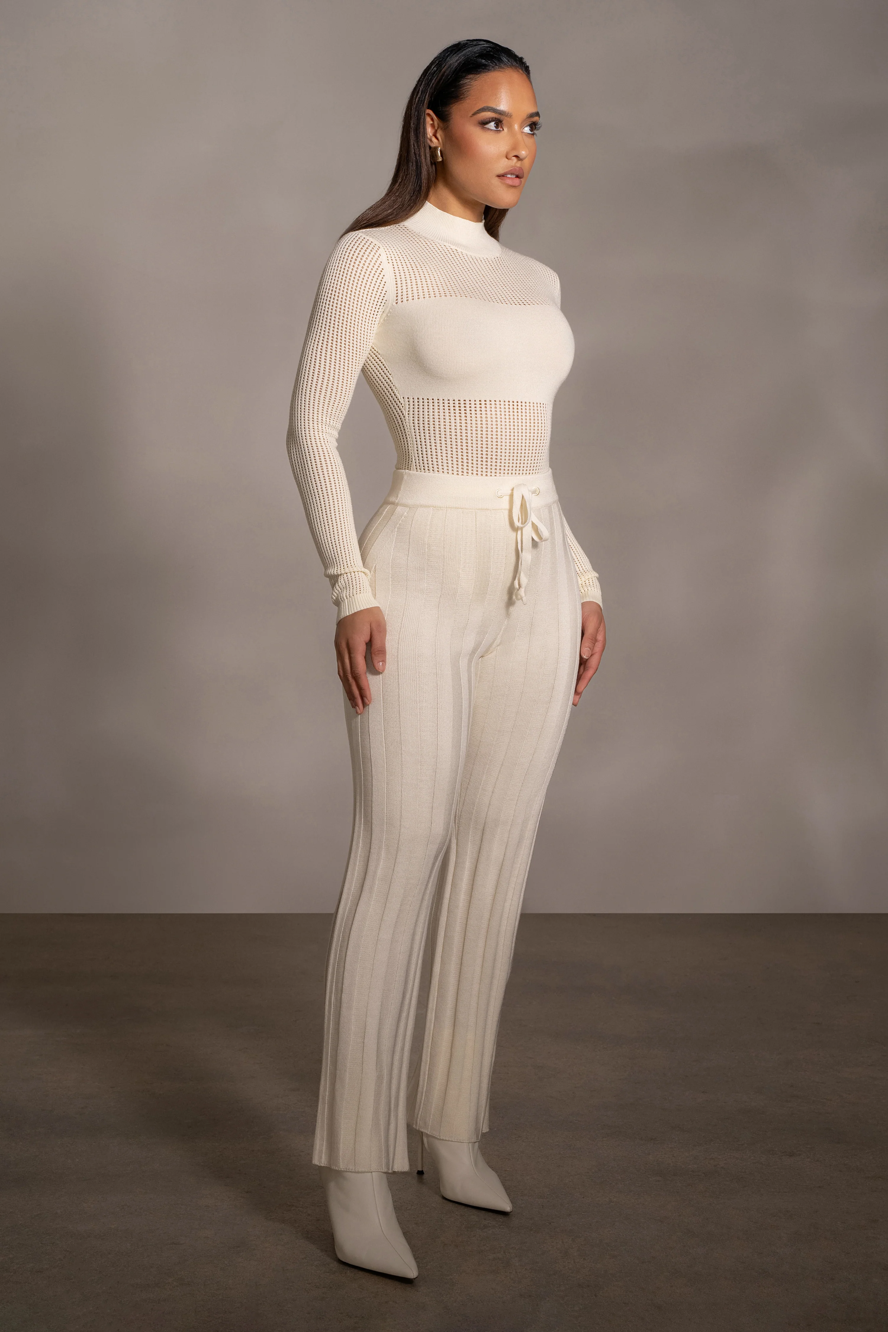 Buttercream Darcey Ribbed Pants - Image 3