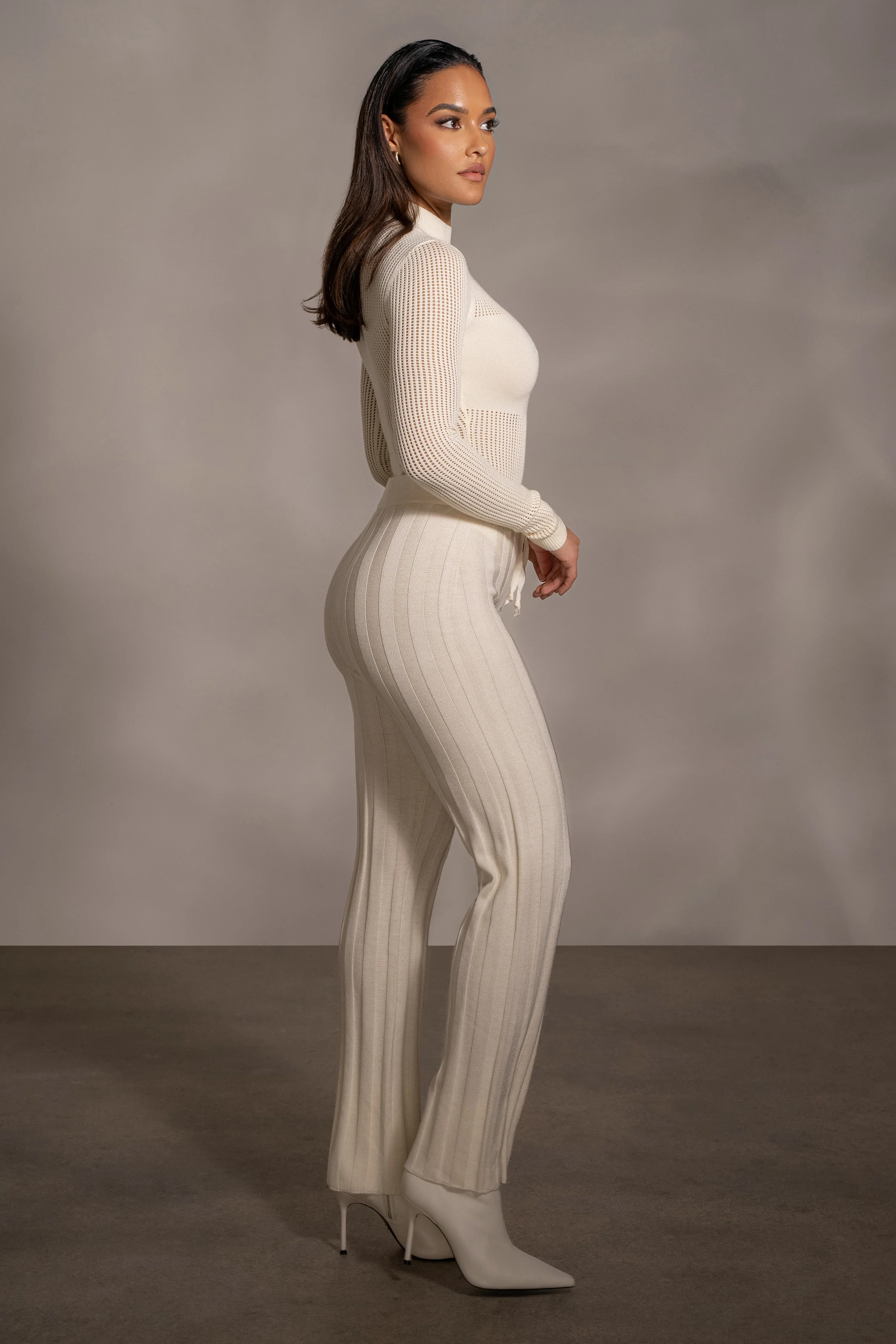 Buttercream Darcey Ribbed Pants - Image 4