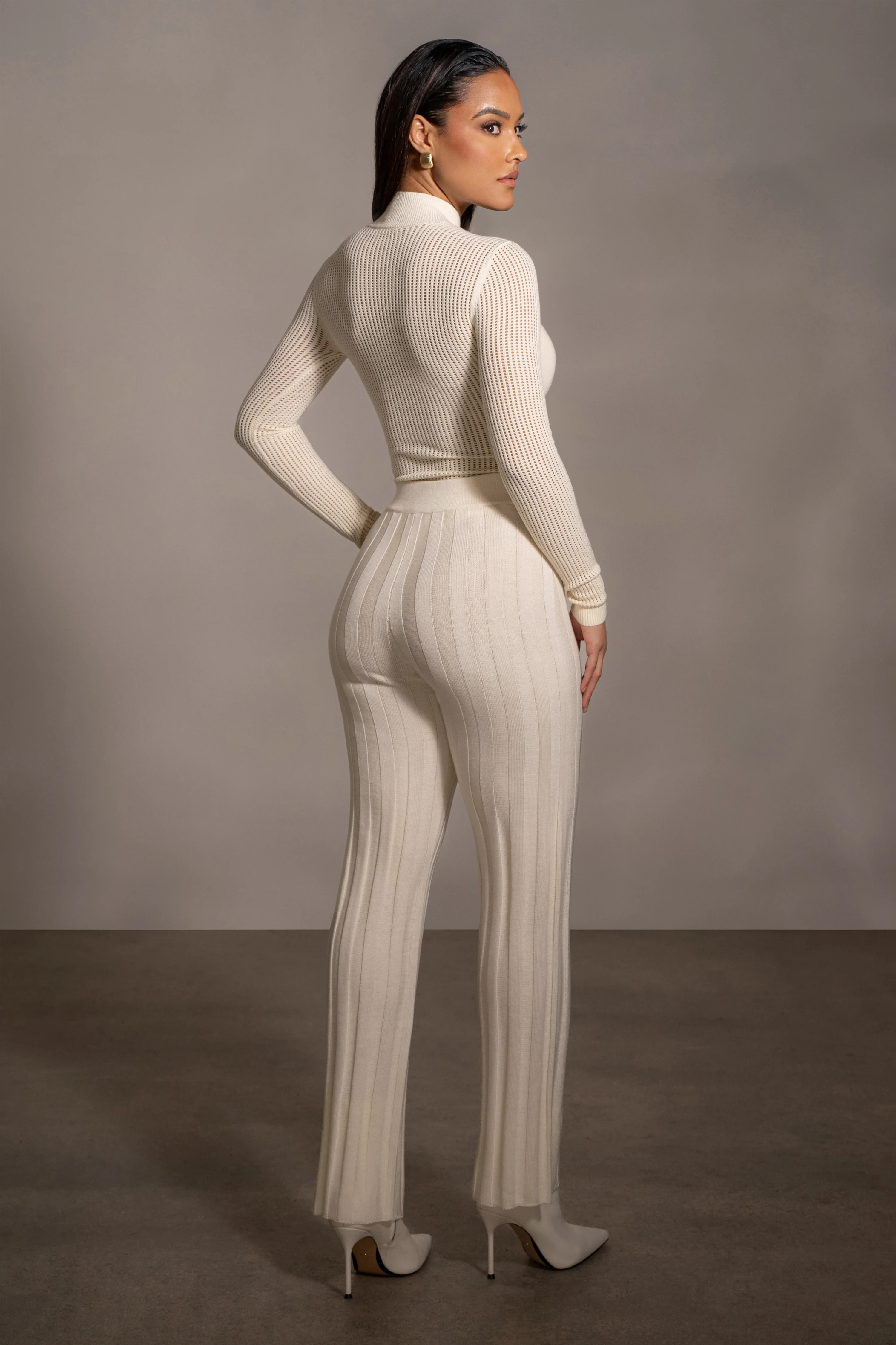 Buttercream Darcey Ribbed Pants - Image 5