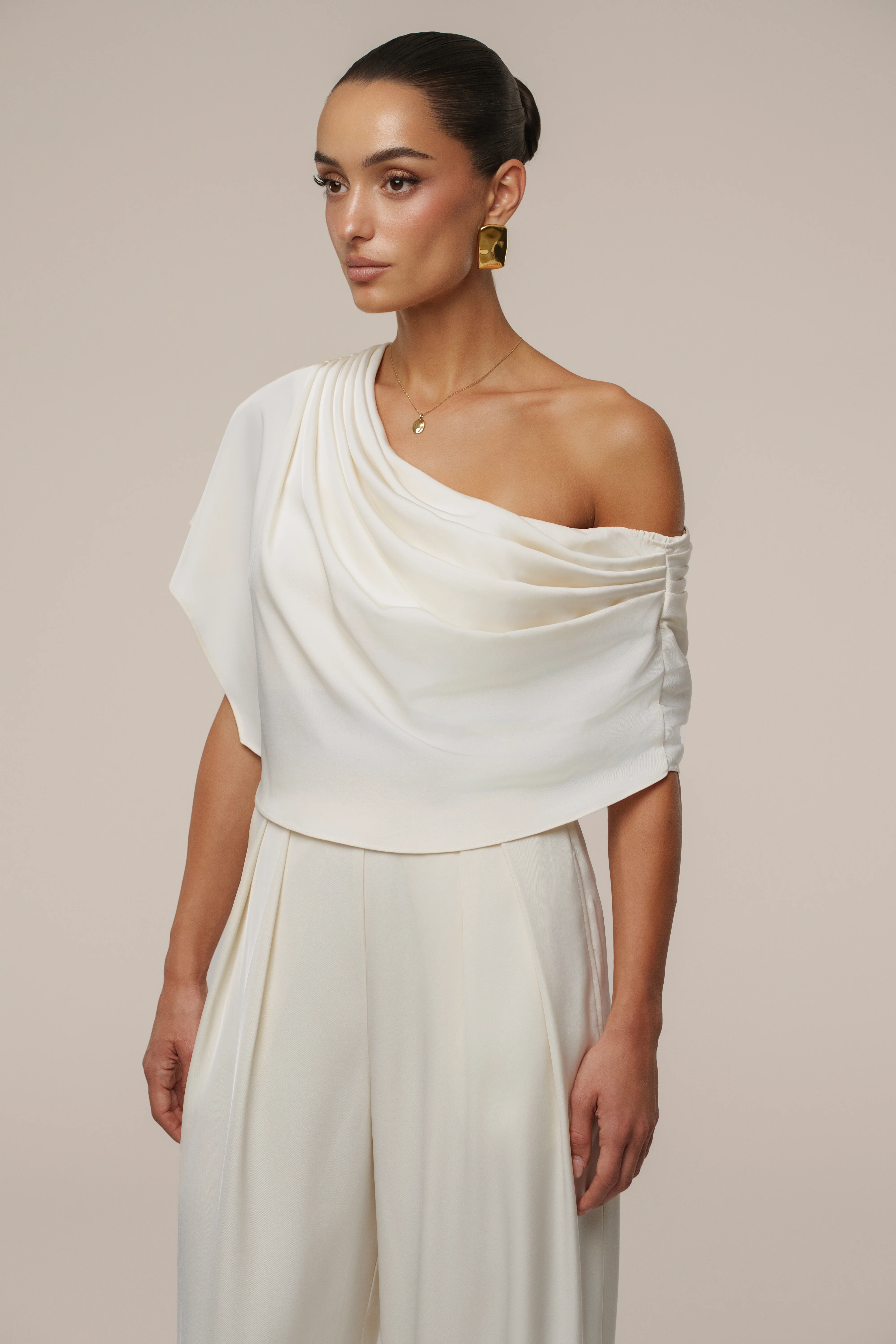 Buttercream Gleam and Glow Satin Top - Image 10