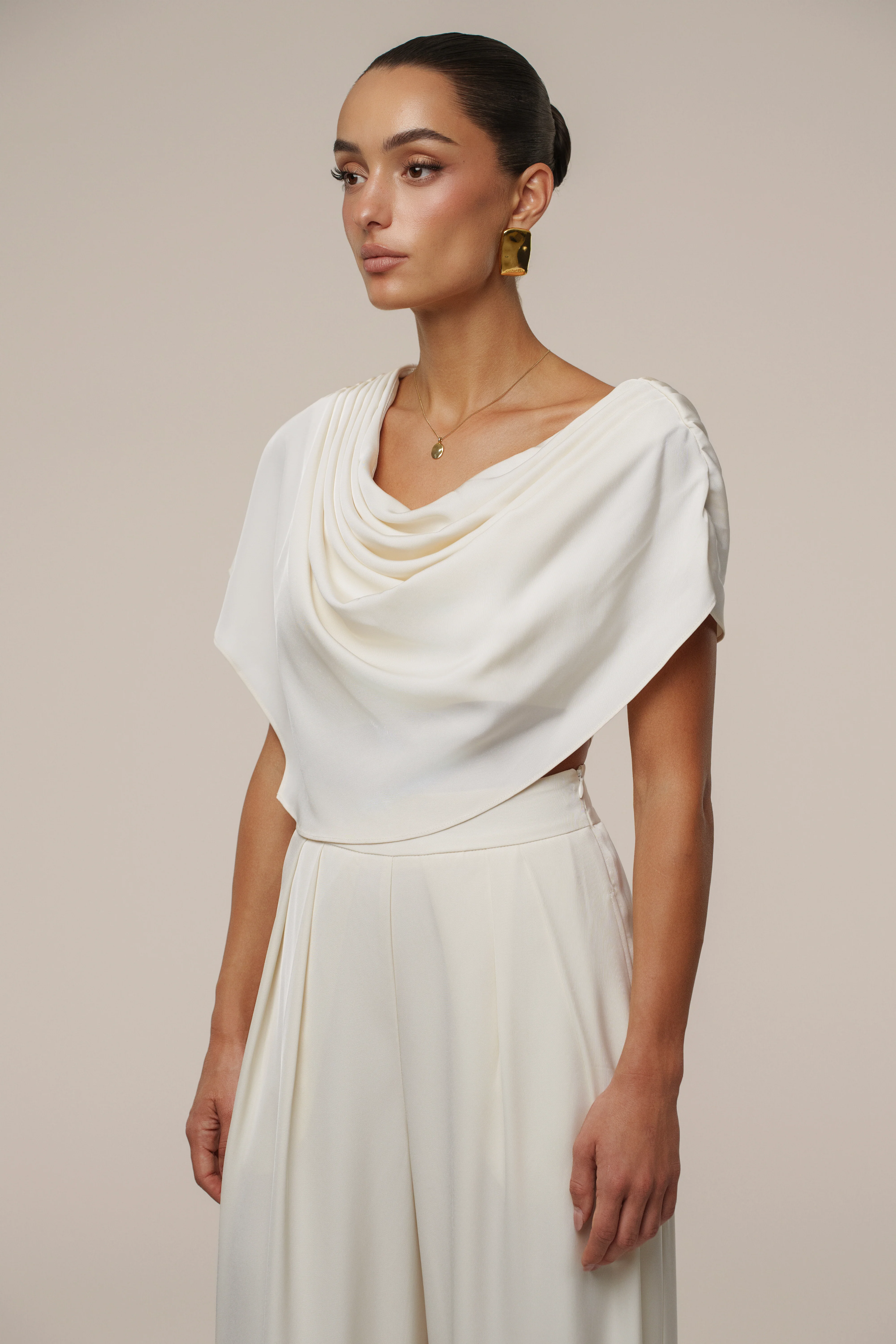 Buttercream Gleam and Glow Satin Top - Image 13