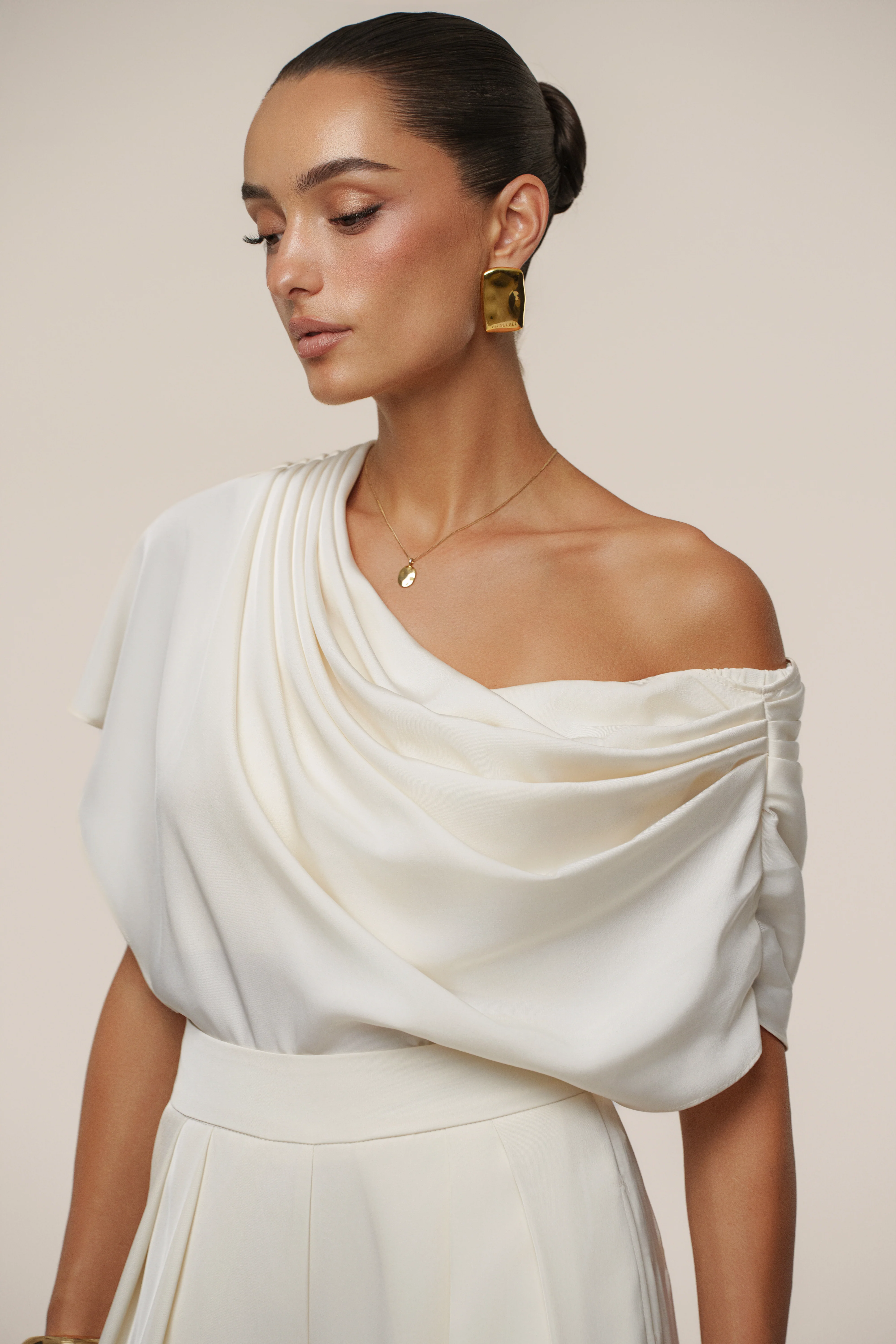 Buttercream Gleam and Glow Satin Top - Image 16