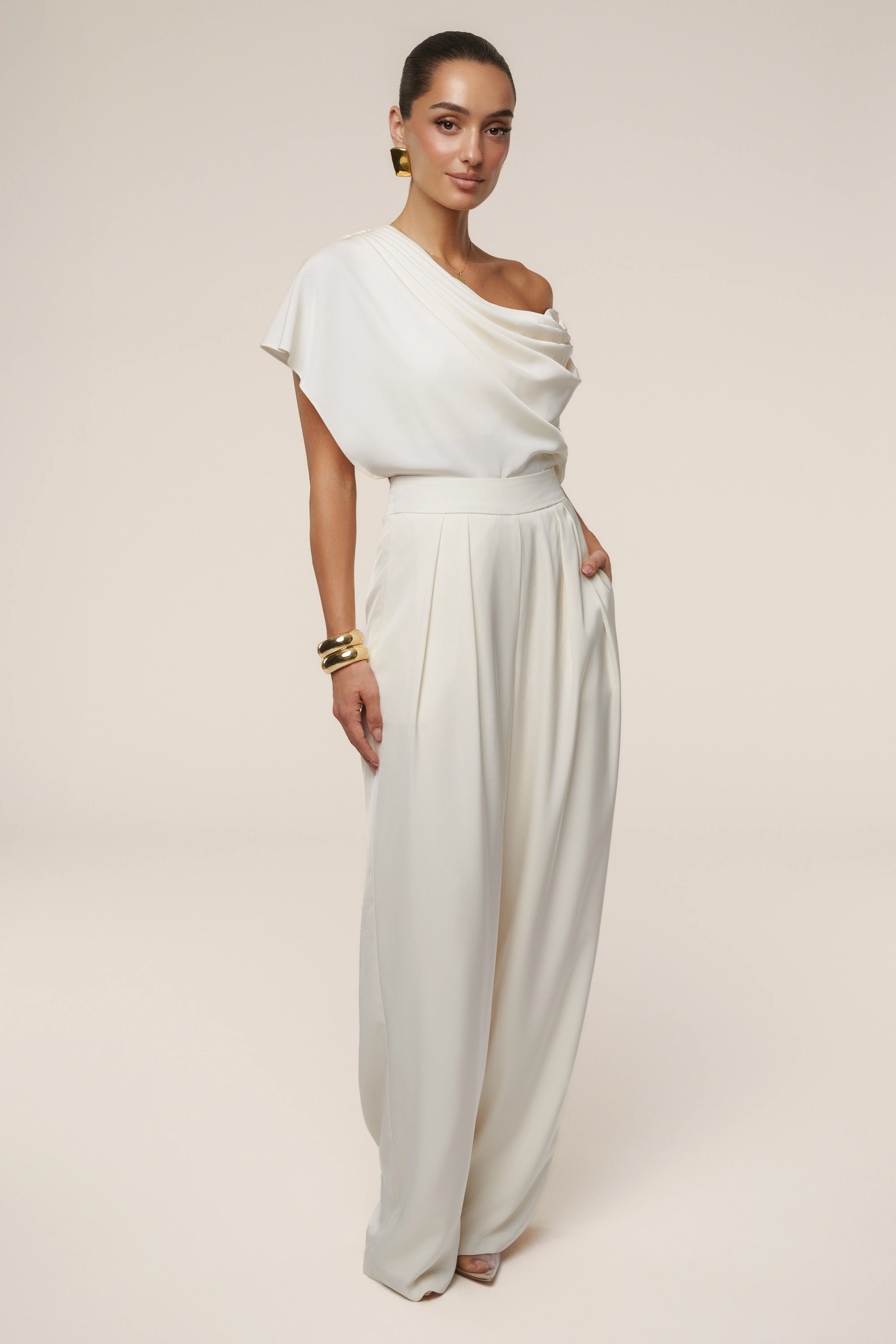 Buttercream Gleam and Glow Satin Top - Image 17