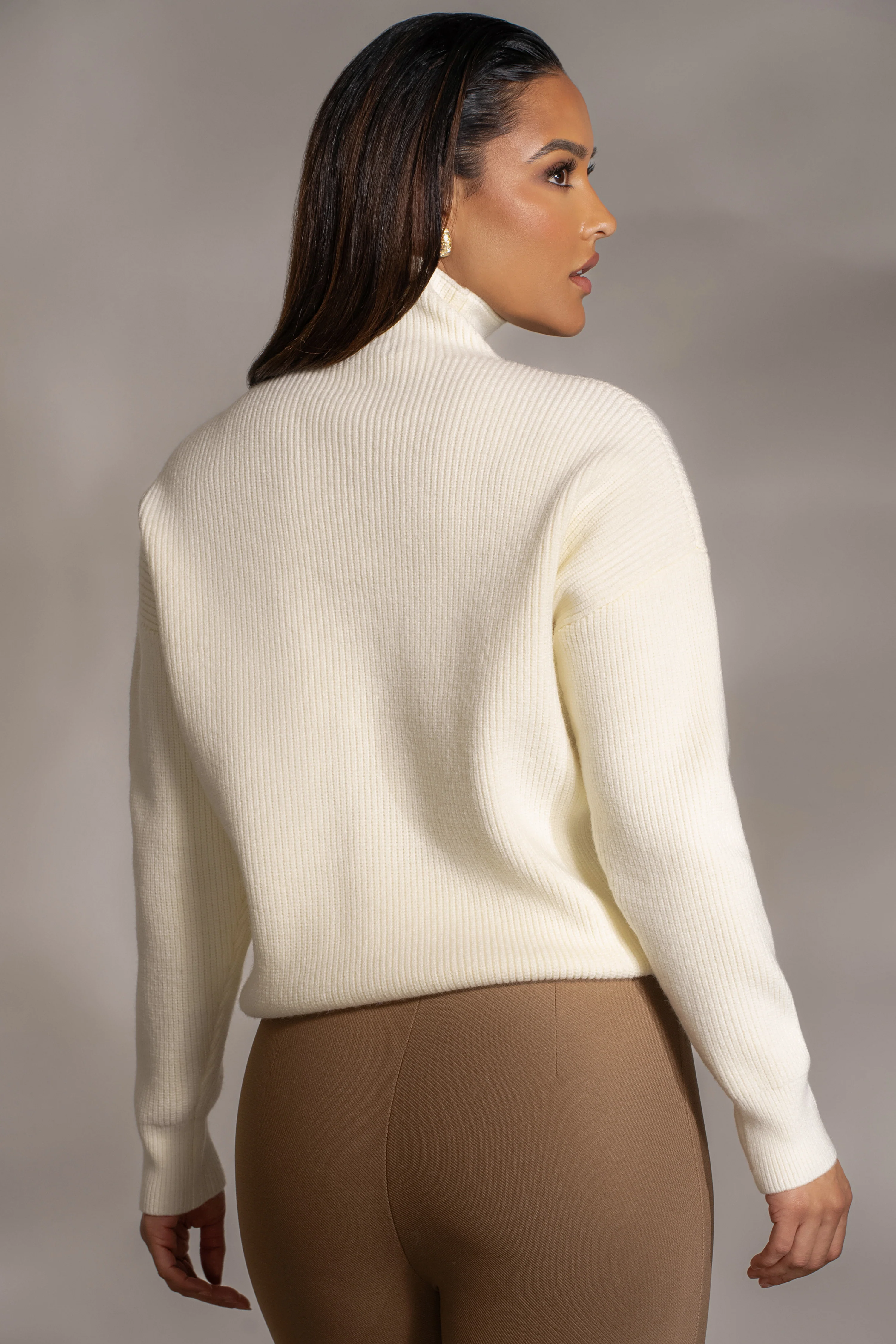 Buttercream Jenni Turtleneck Sweater Top - Image 5