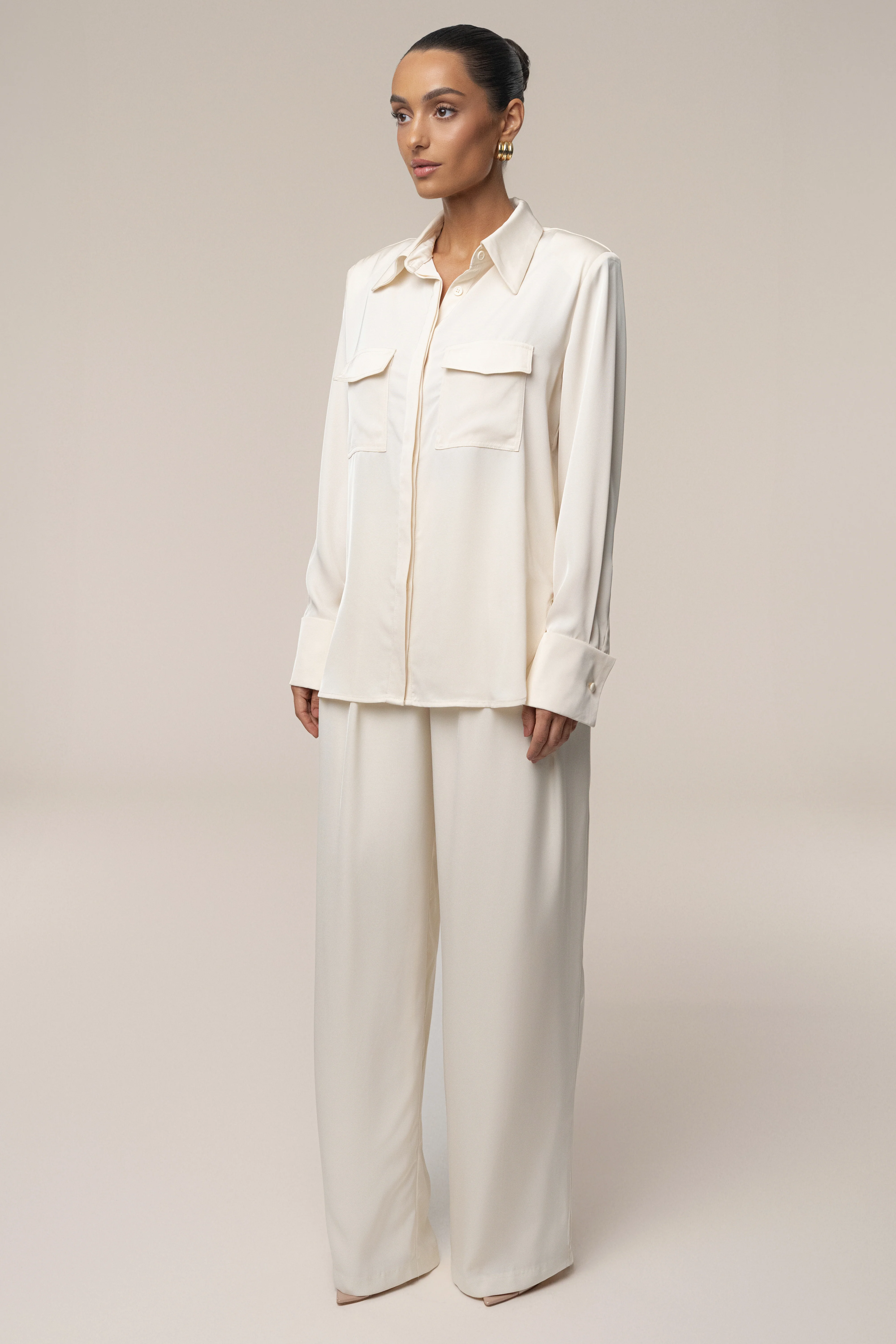 Buttercream Misty Button Up - Image 10