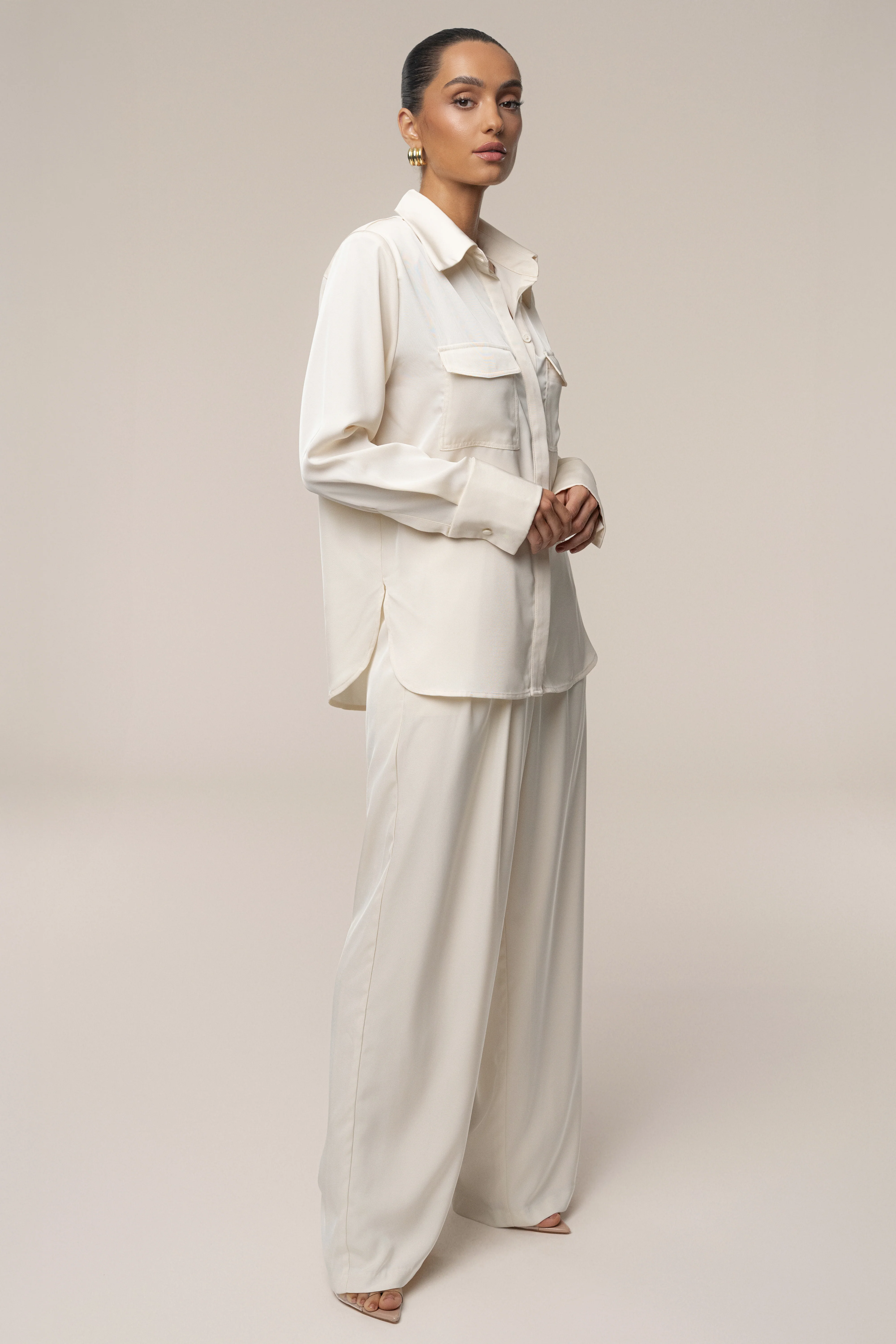 Buttercream Misty Button Up - Image 4