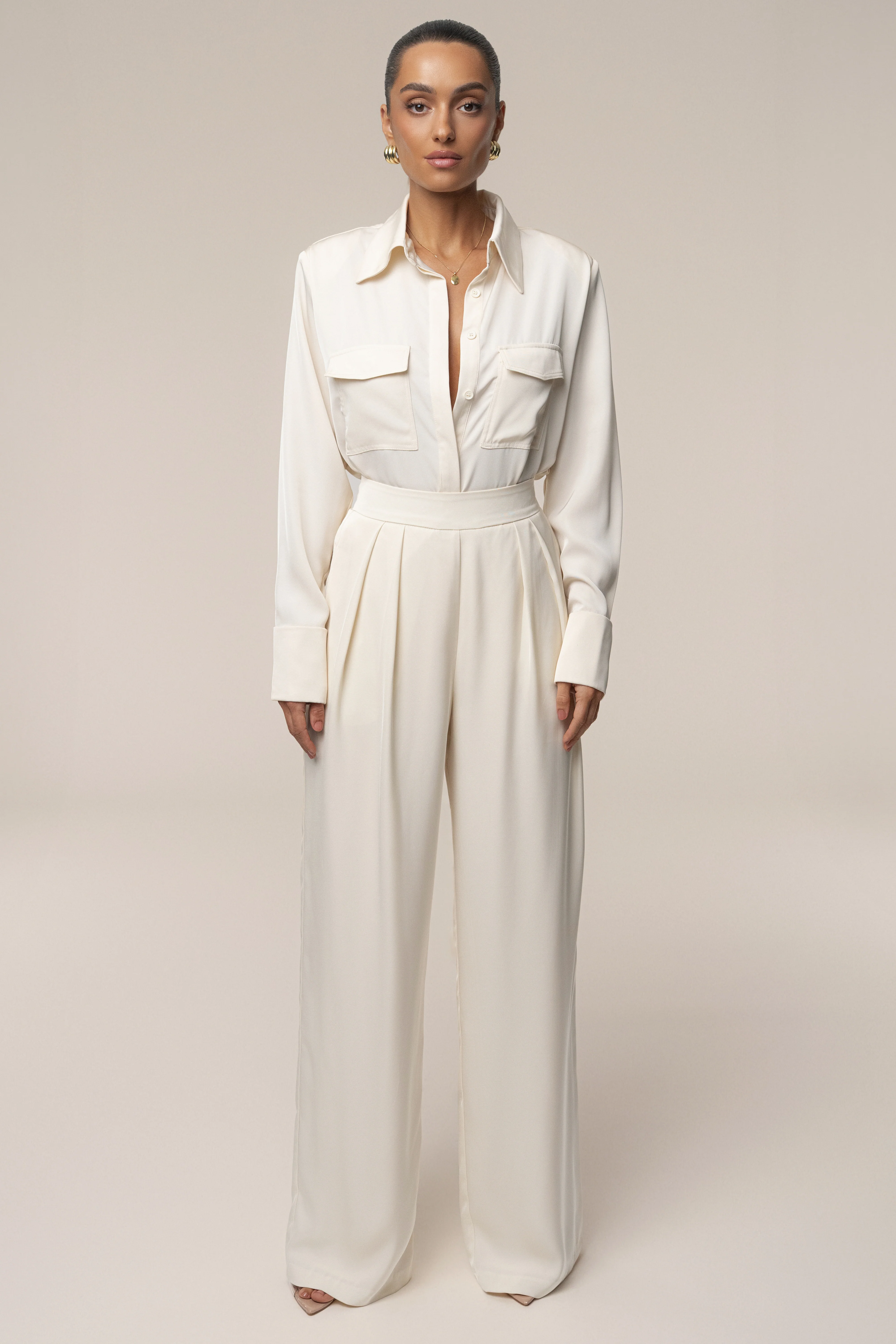 Buttercream Misty Button Up - Image 8