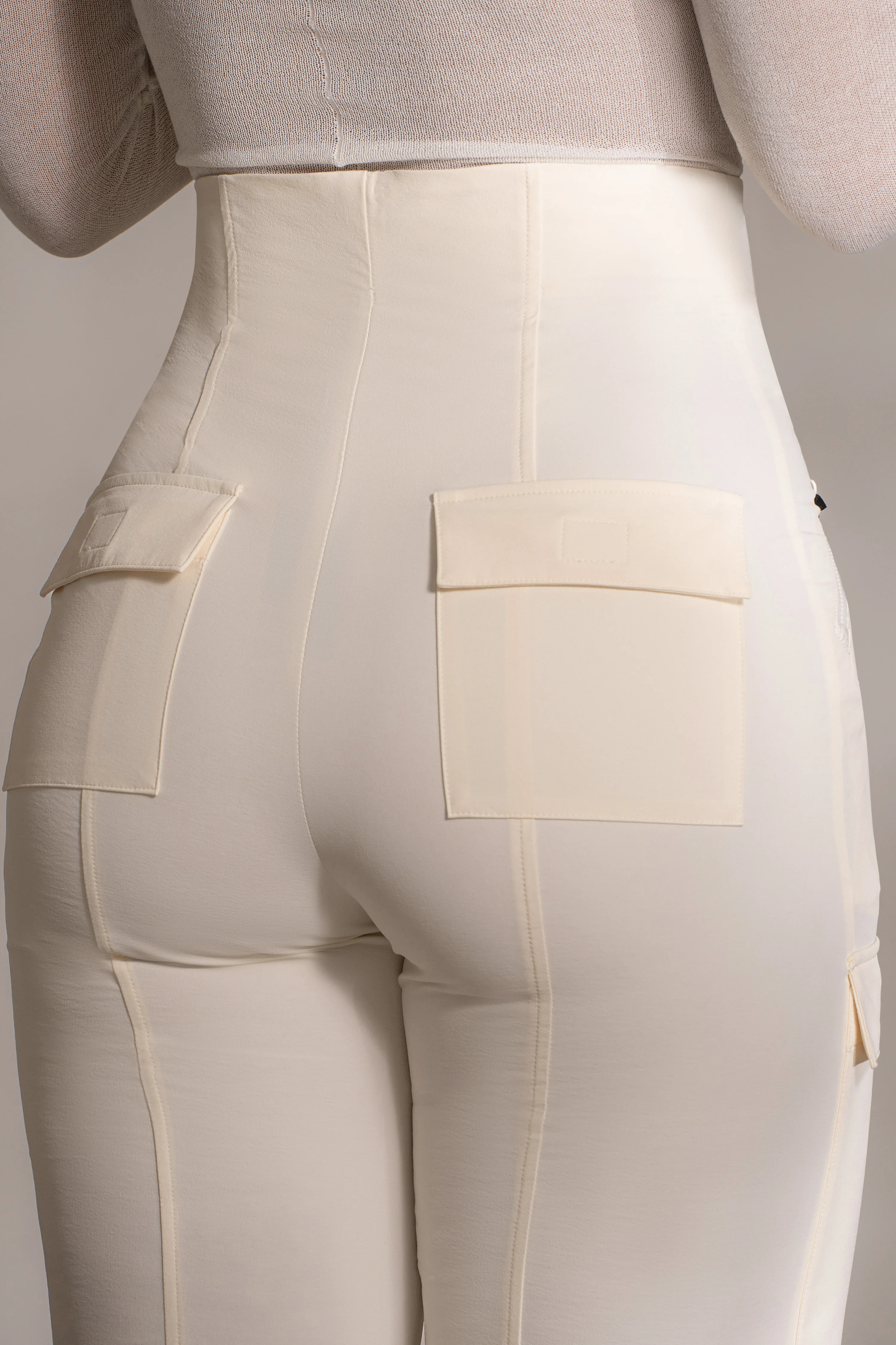 Buttercream Nyah Nylon Utility Pants - Image 11