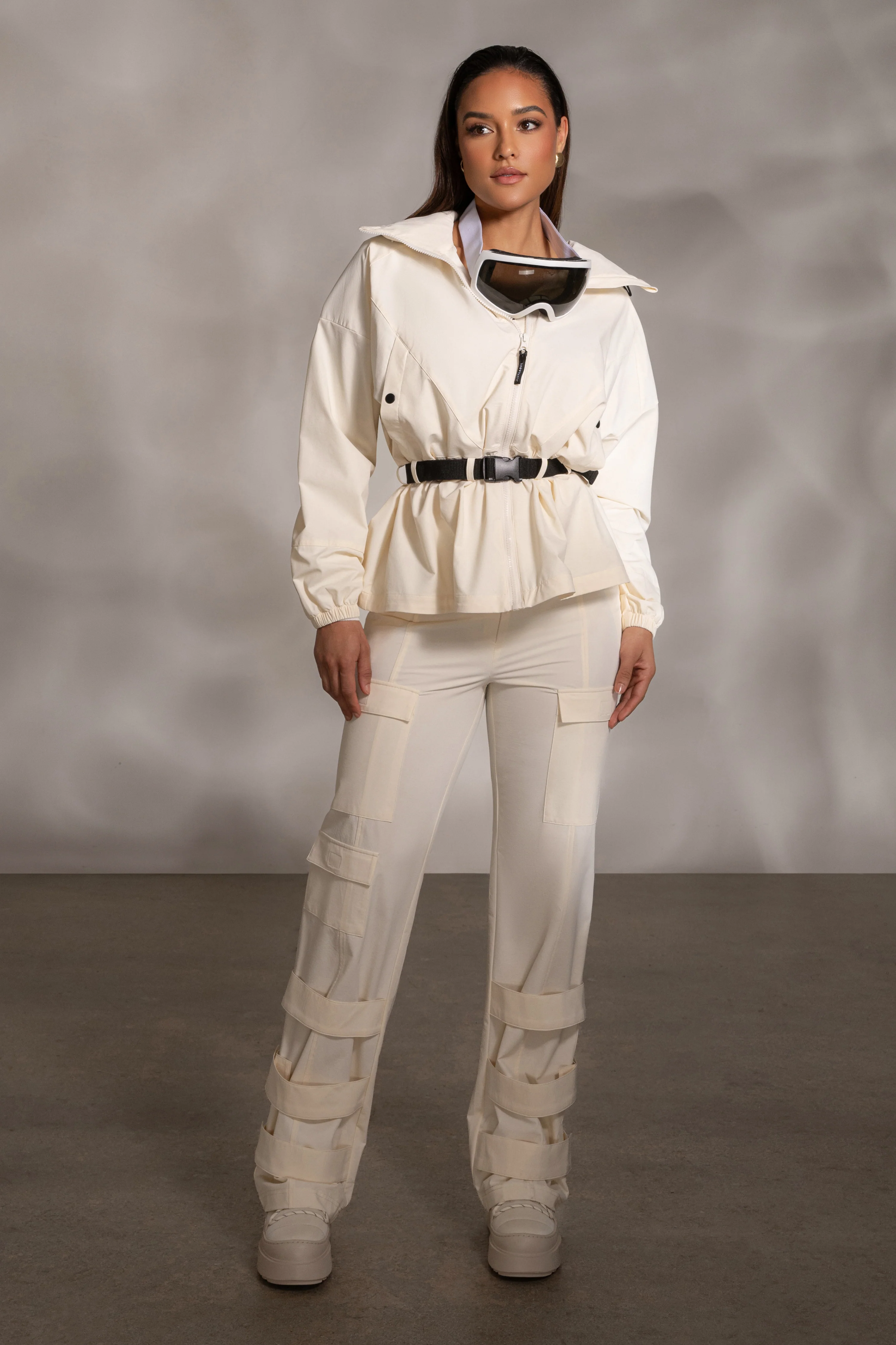 Buttercream Nyah Nylon Utility Pants - Image 3