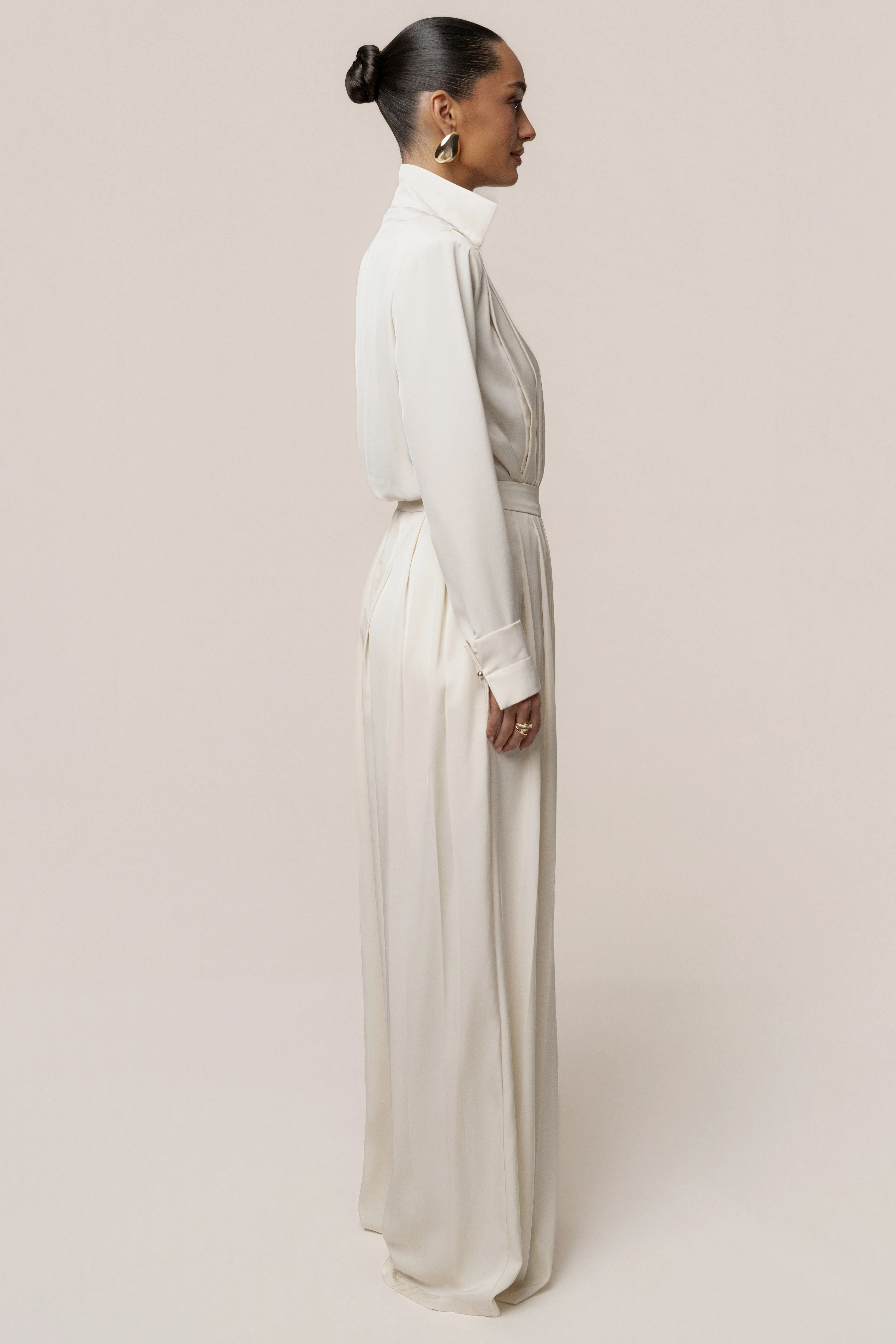 Buttercream Visionary Pleated Bodysuit - Image 16