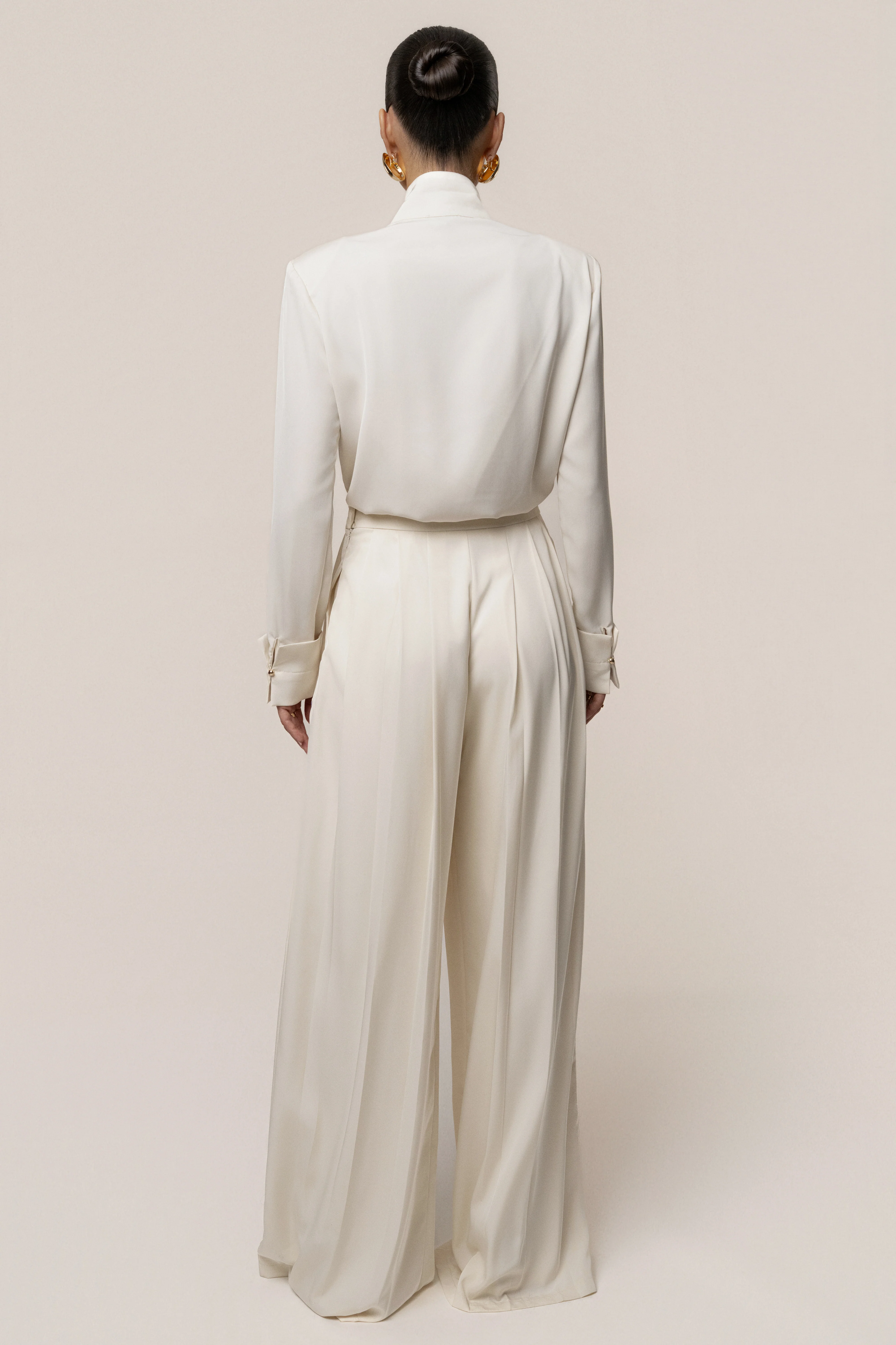 Buttercream Visionary Pleated Bodysuit - Image 18