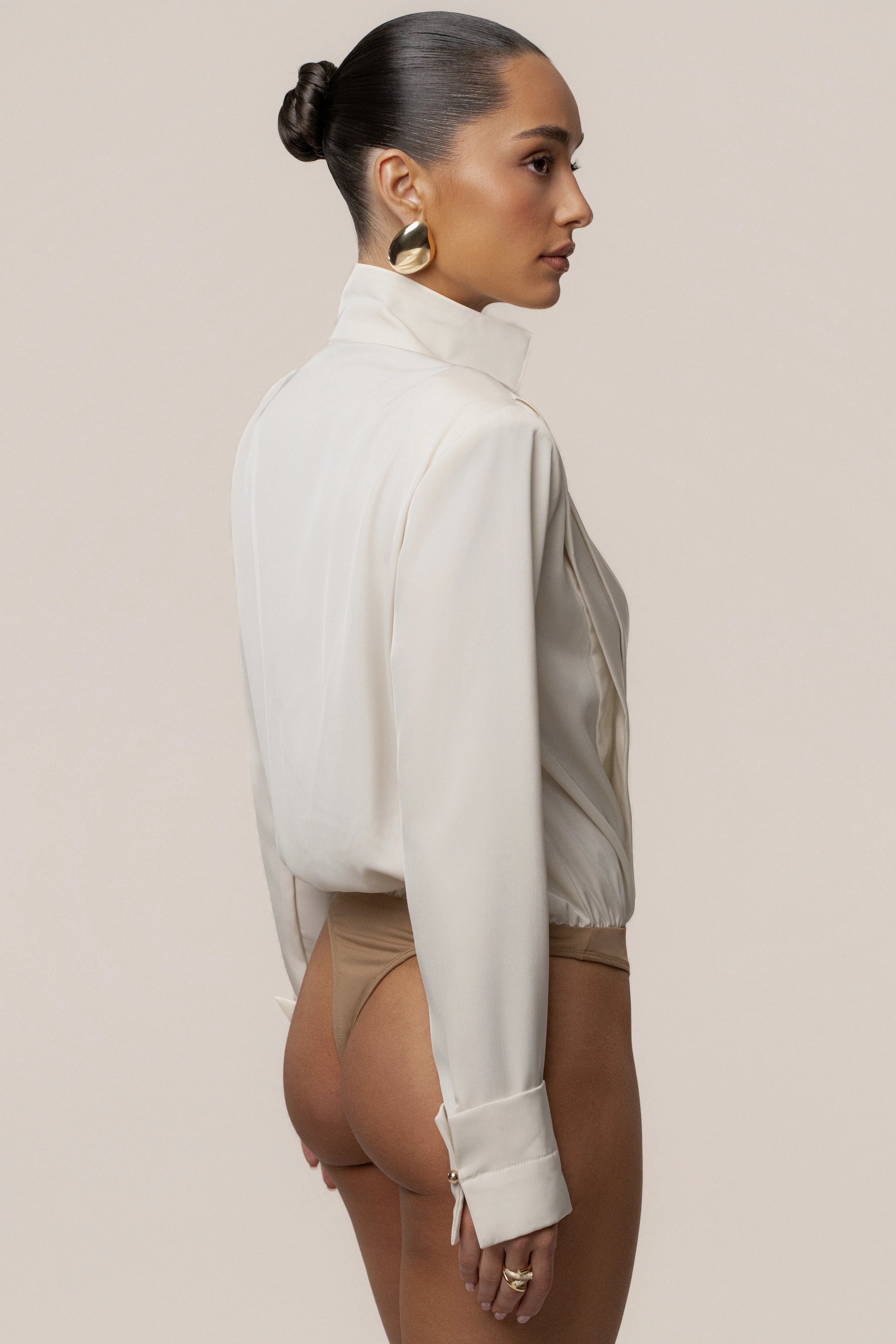 Buttercream Visionary Pleated Bodysuit - Image 19