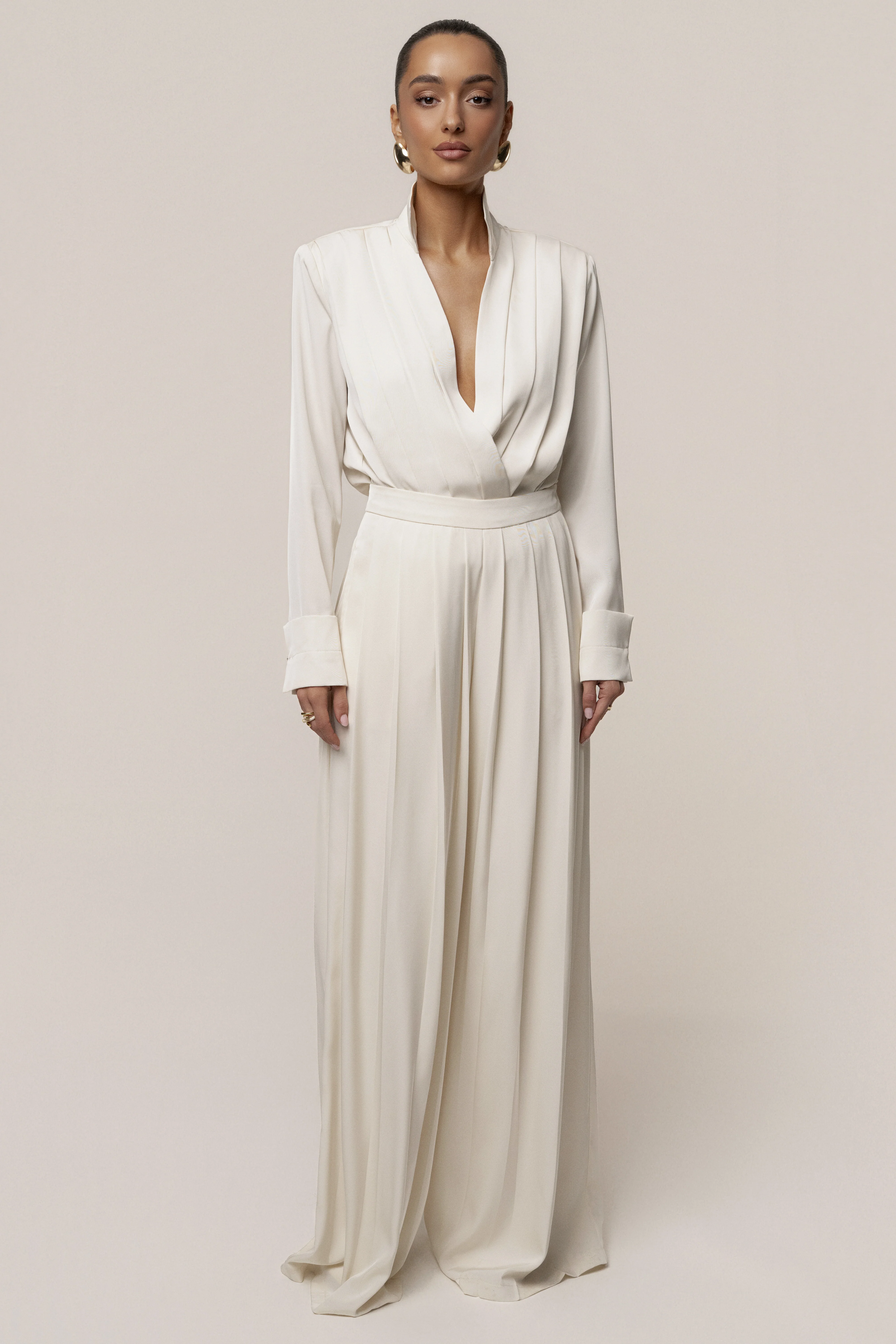 Buttercream Visionary Pleated Bodysuit - Image 6