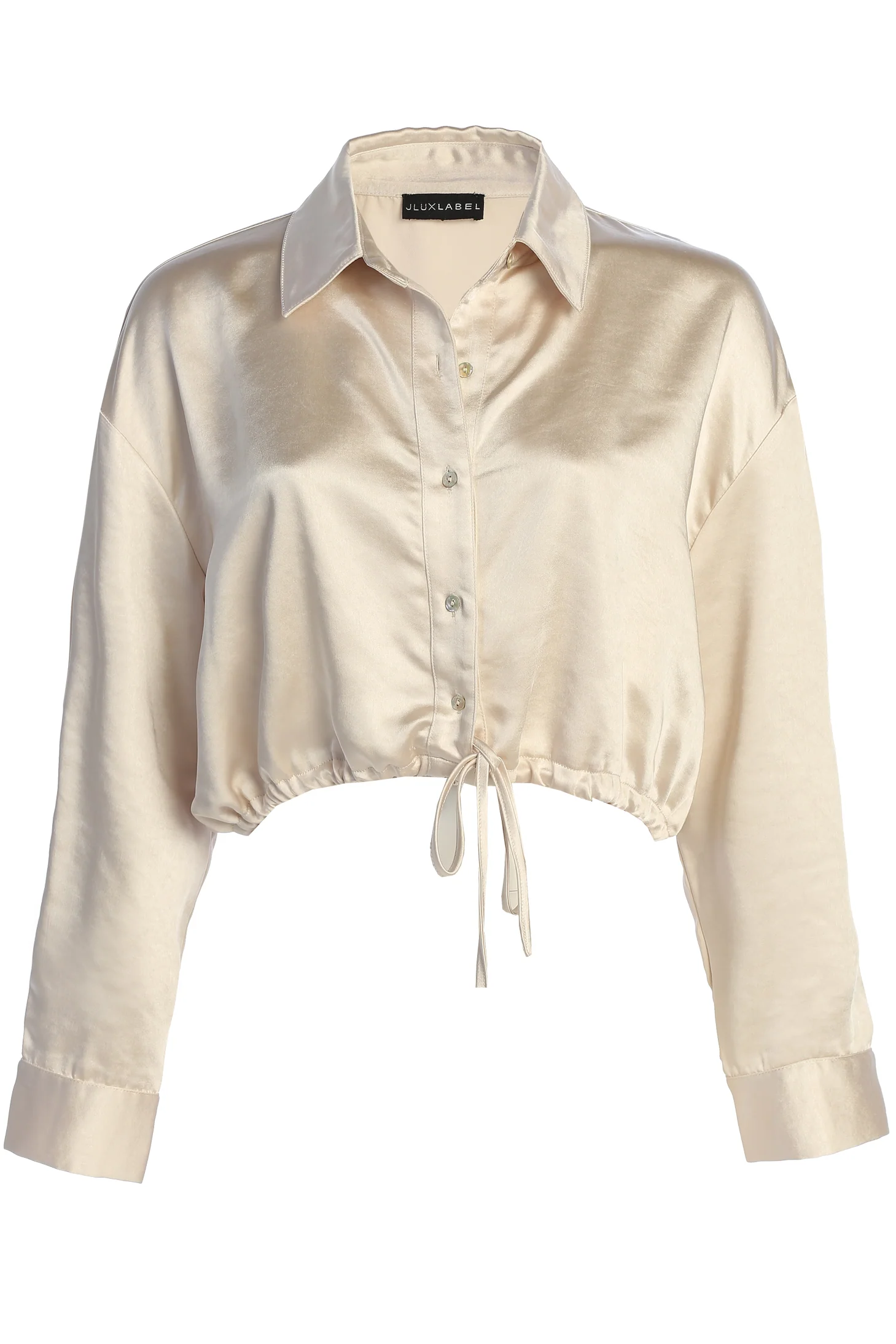 Champagne Kiah Button Up Top - Image 3