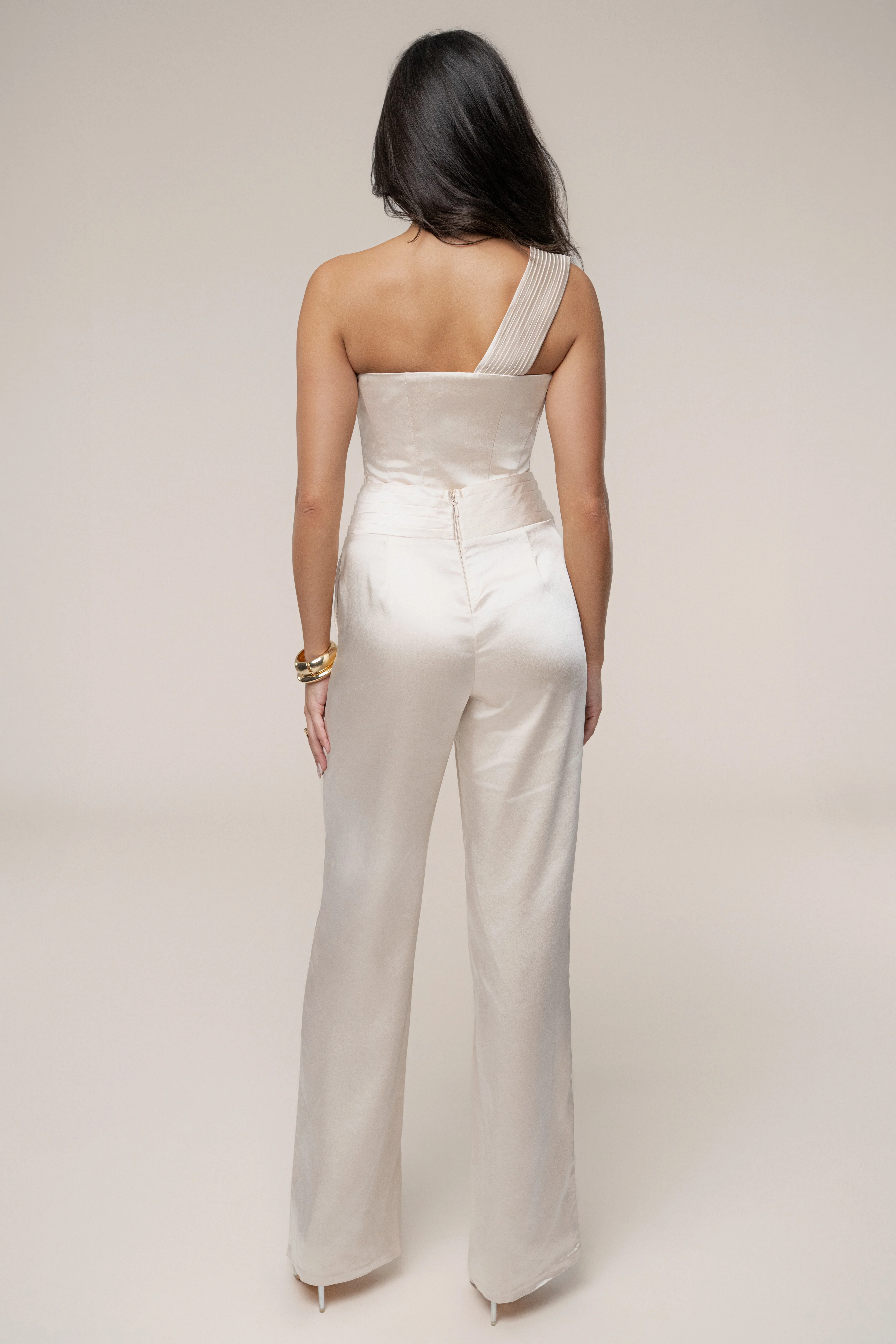 Champagne Love Song Satin Top - Image 10
