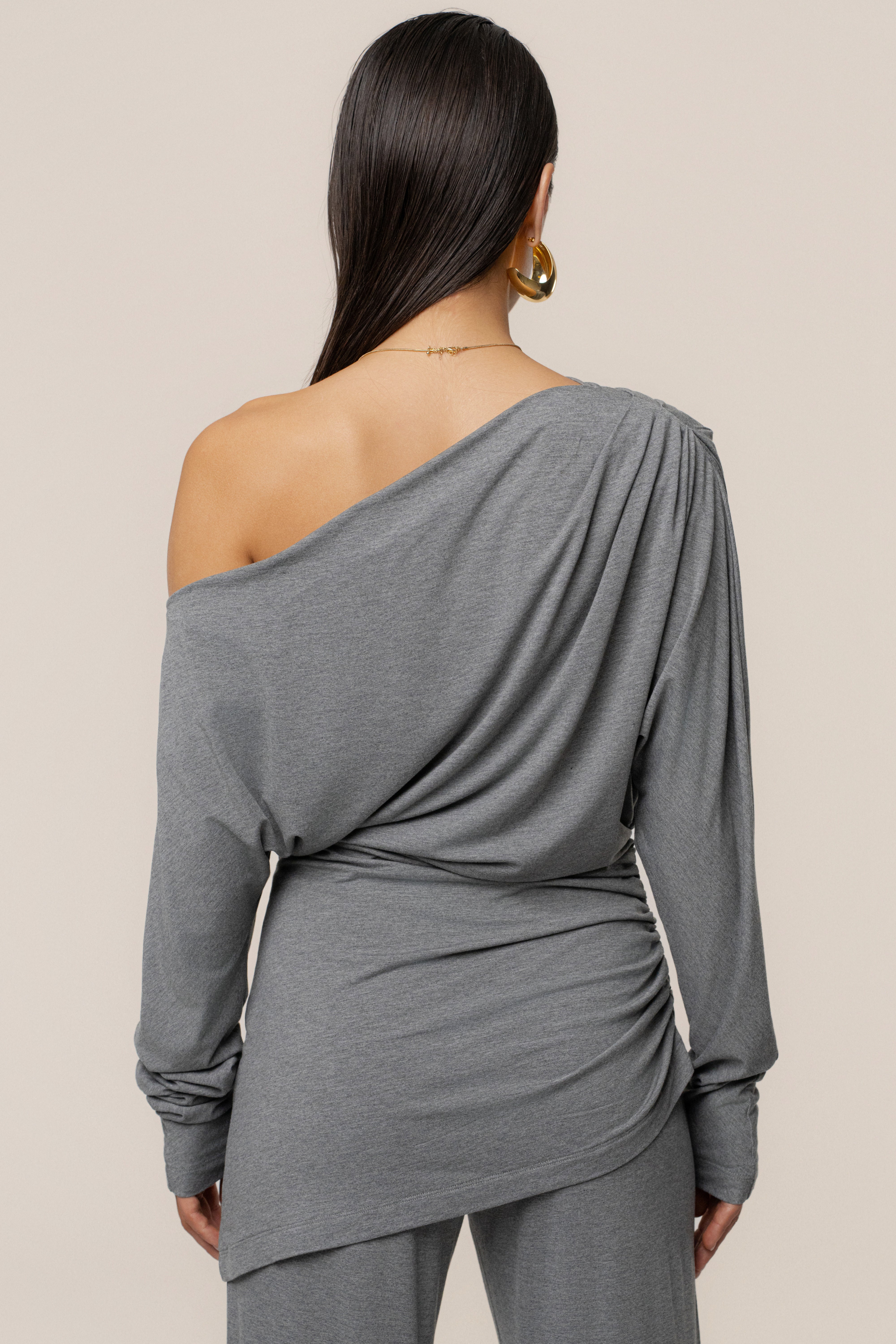 Charcoal Winter Soirée Pant Set - Image 12