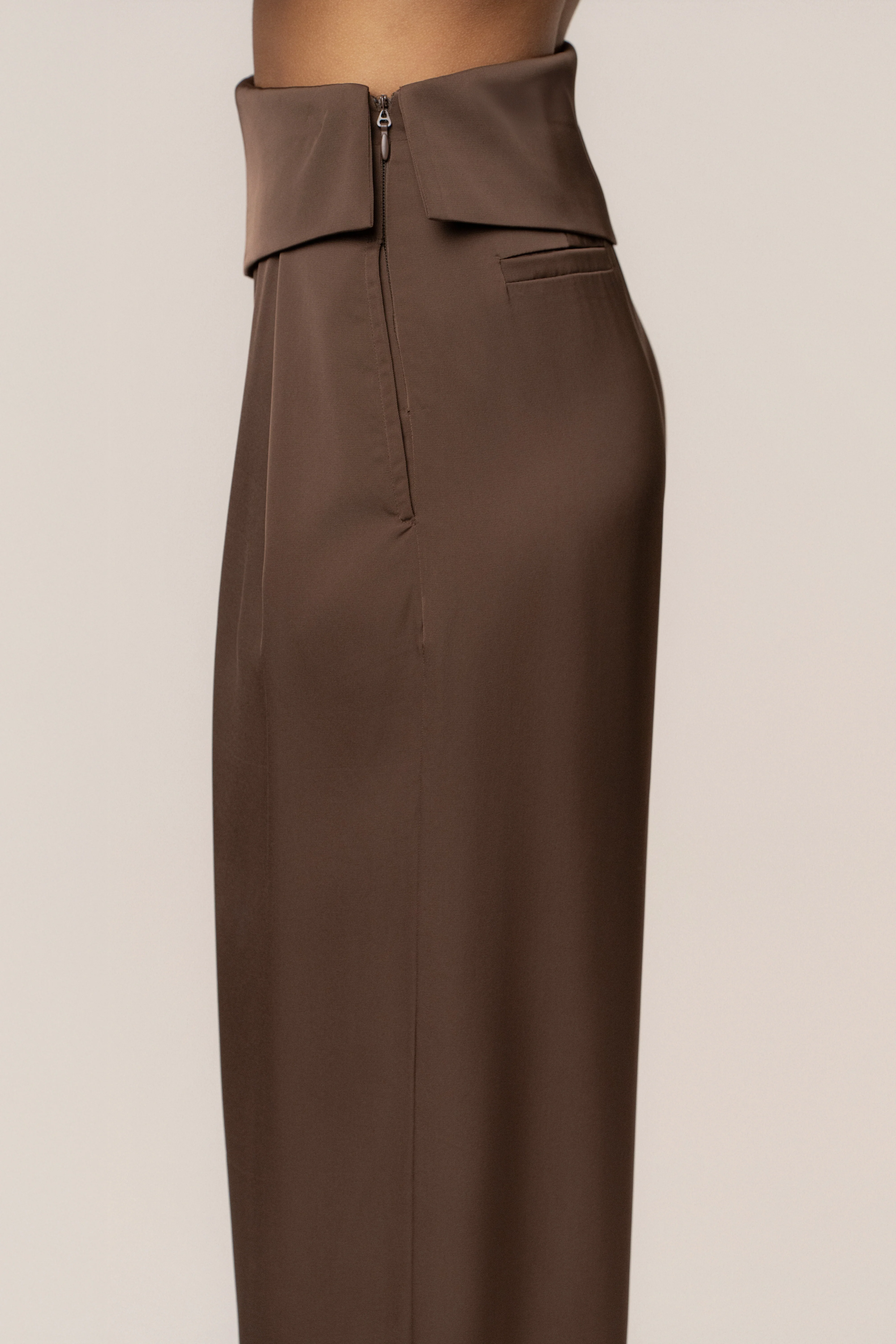 Chocolate Executive Trousers - Image 11