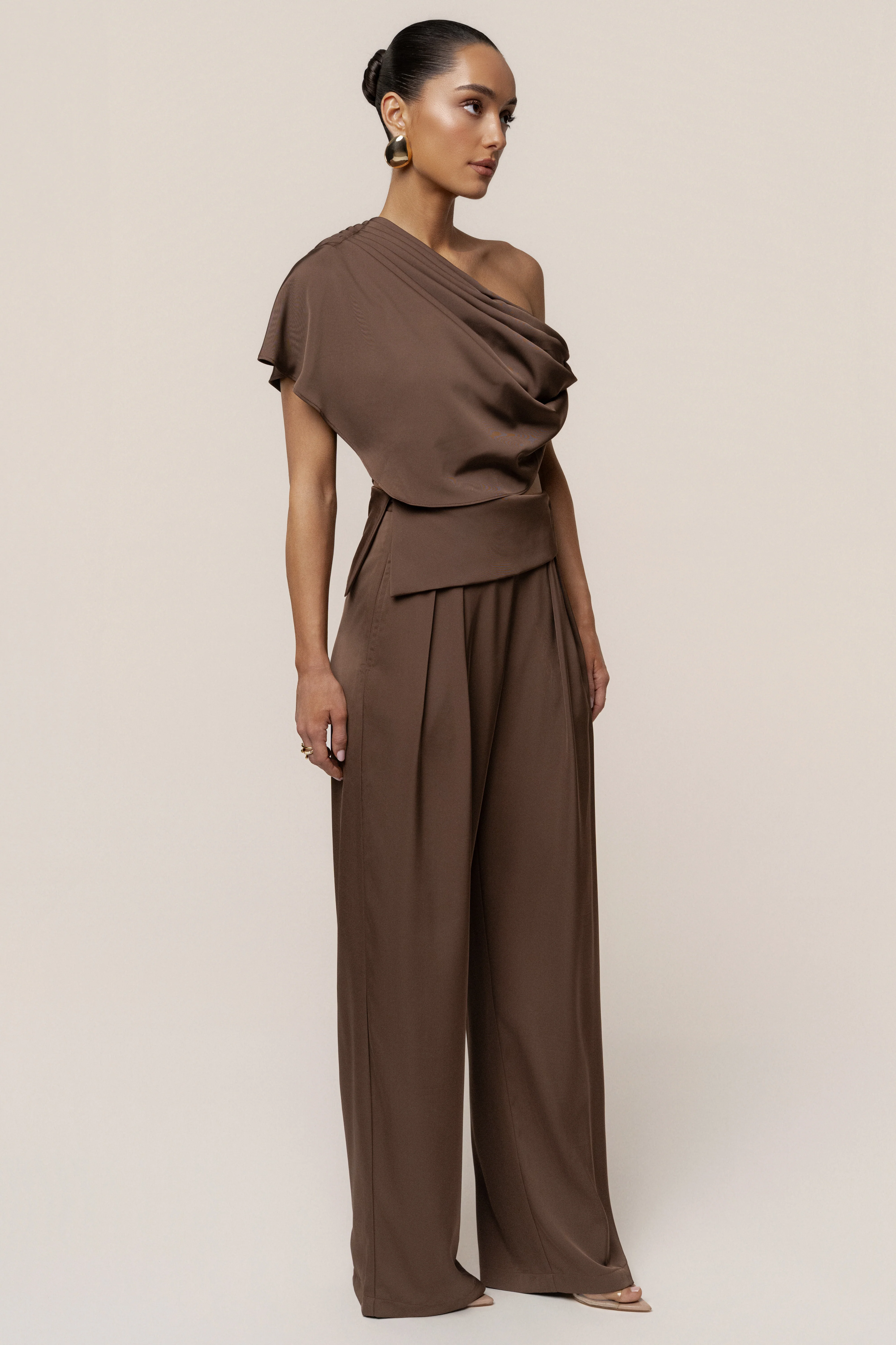 Chocolate Executive Trousers - Image 4