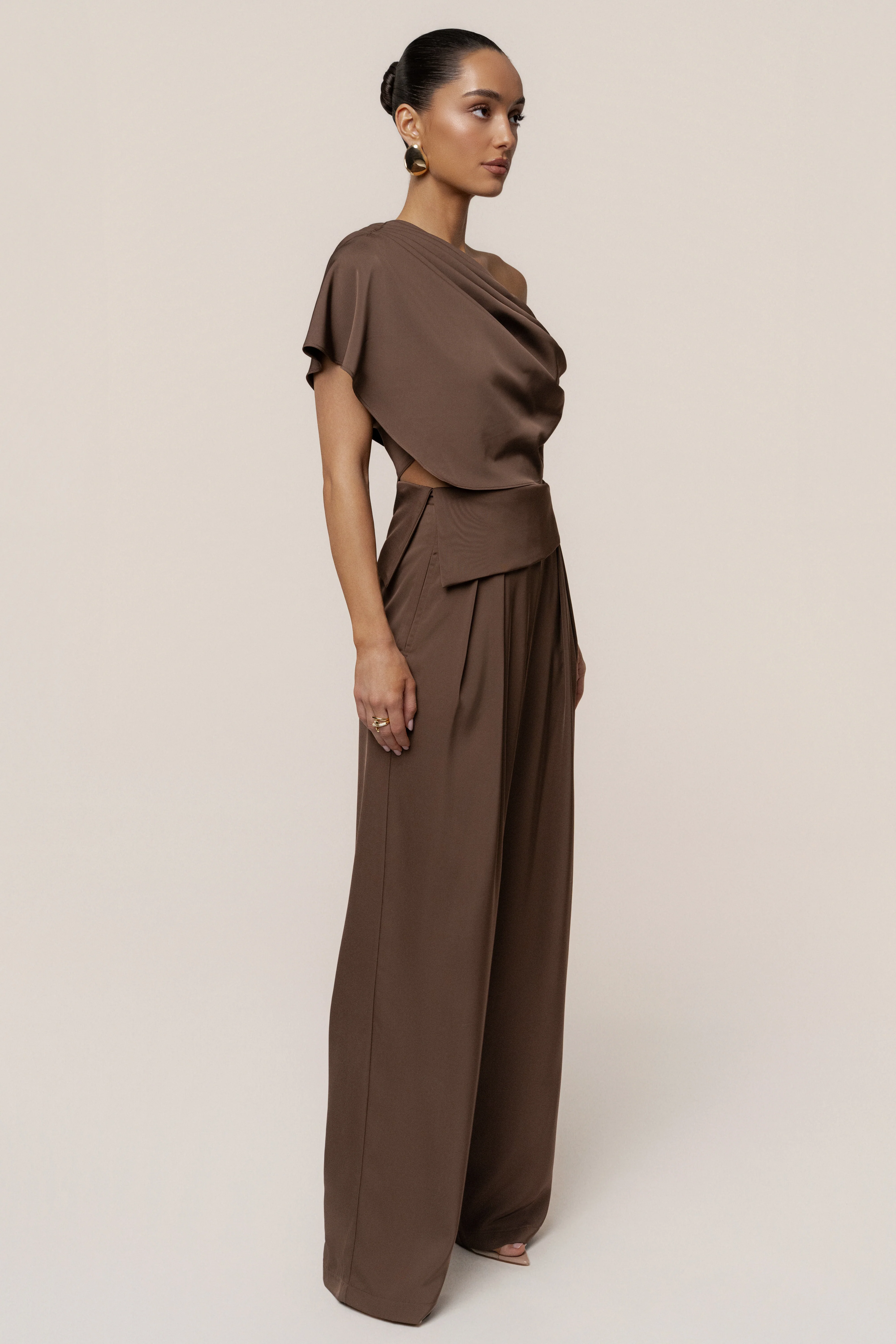 Chocolate Executive Trousers - Image 7