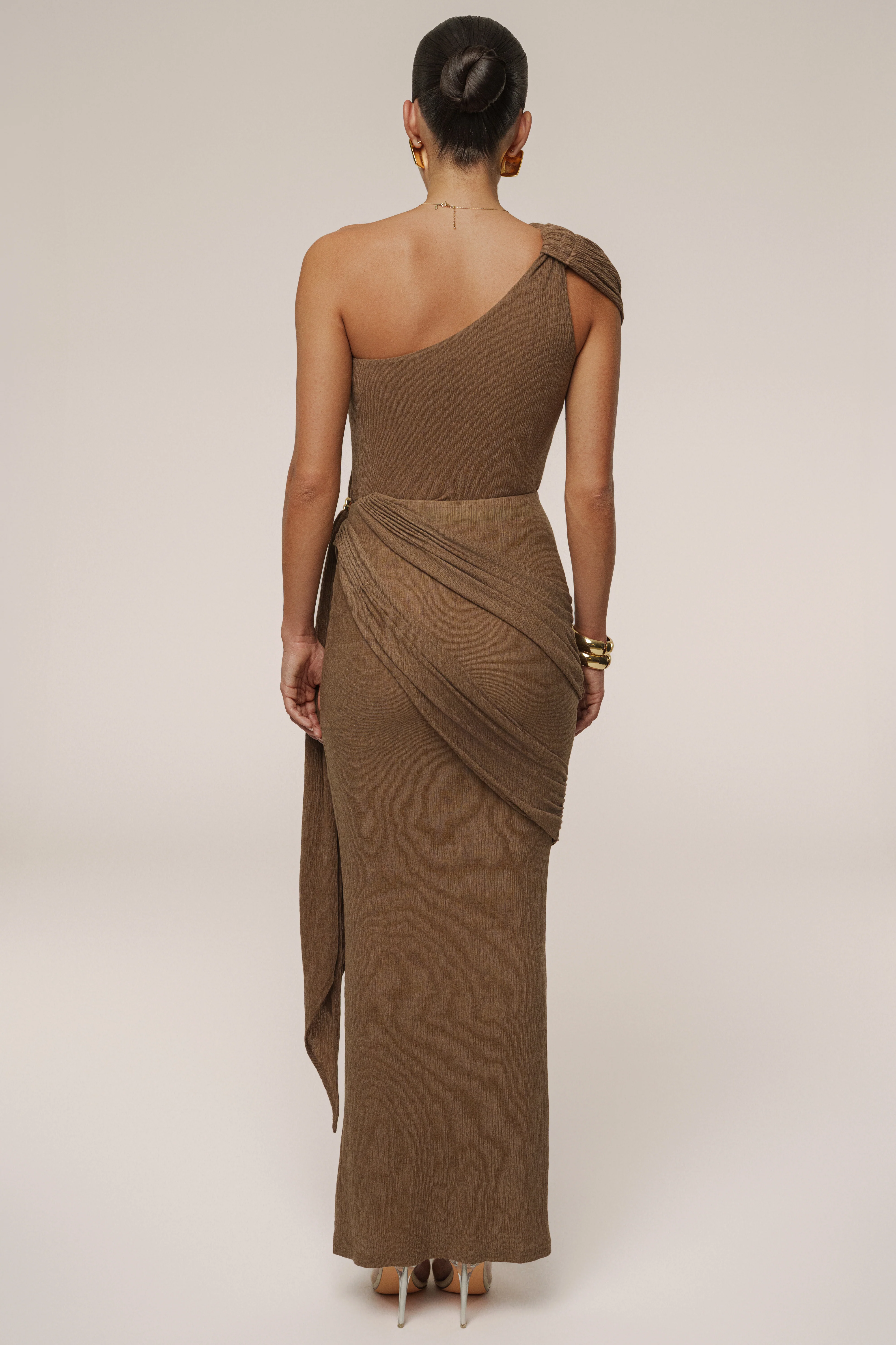 Chocolate Lovina Drape Bodysuit - Image 13