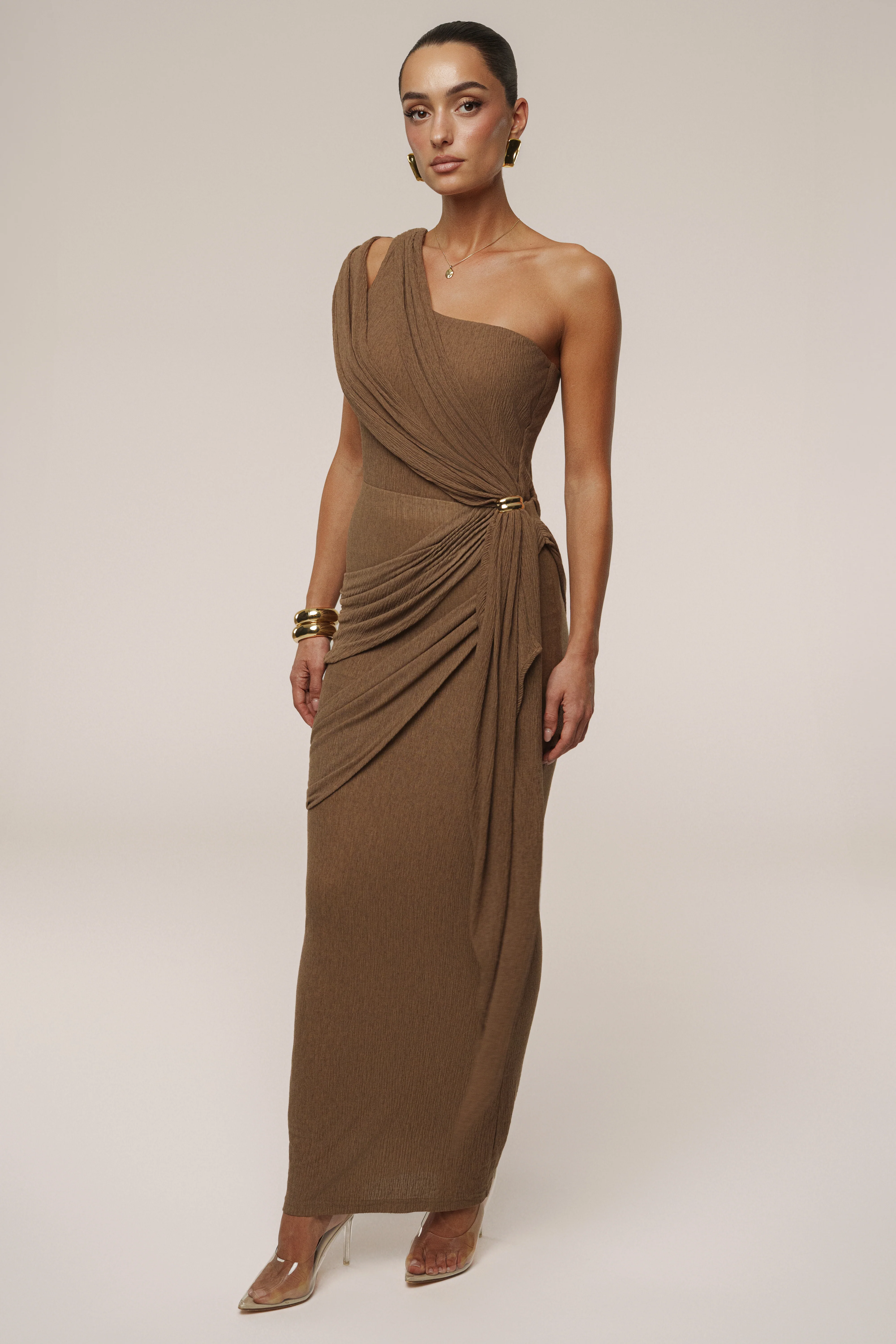 Chocolate Lovina Drape Bodysuit - Image 7