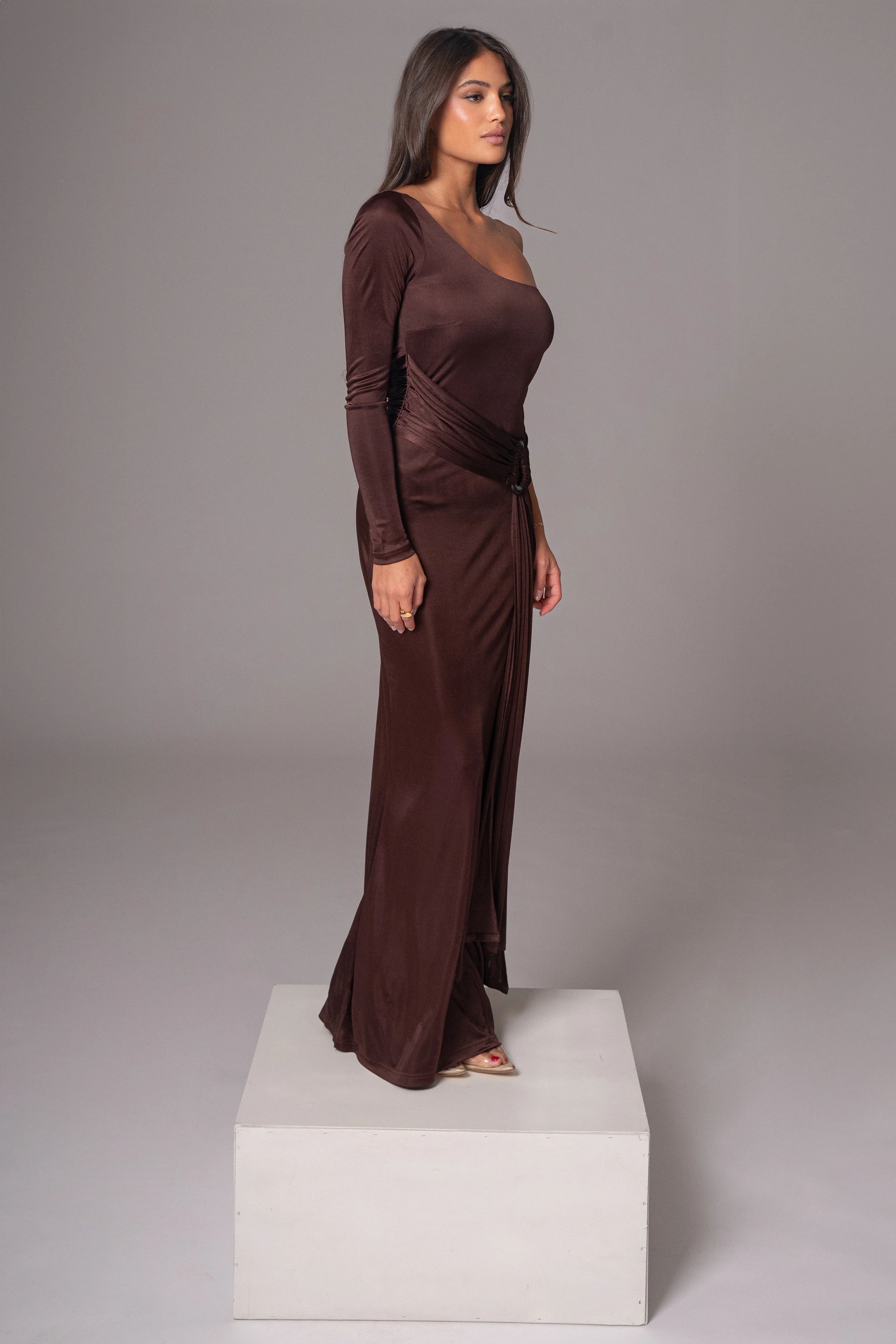 Chocolate Muoi Maxi Dress - Image 10