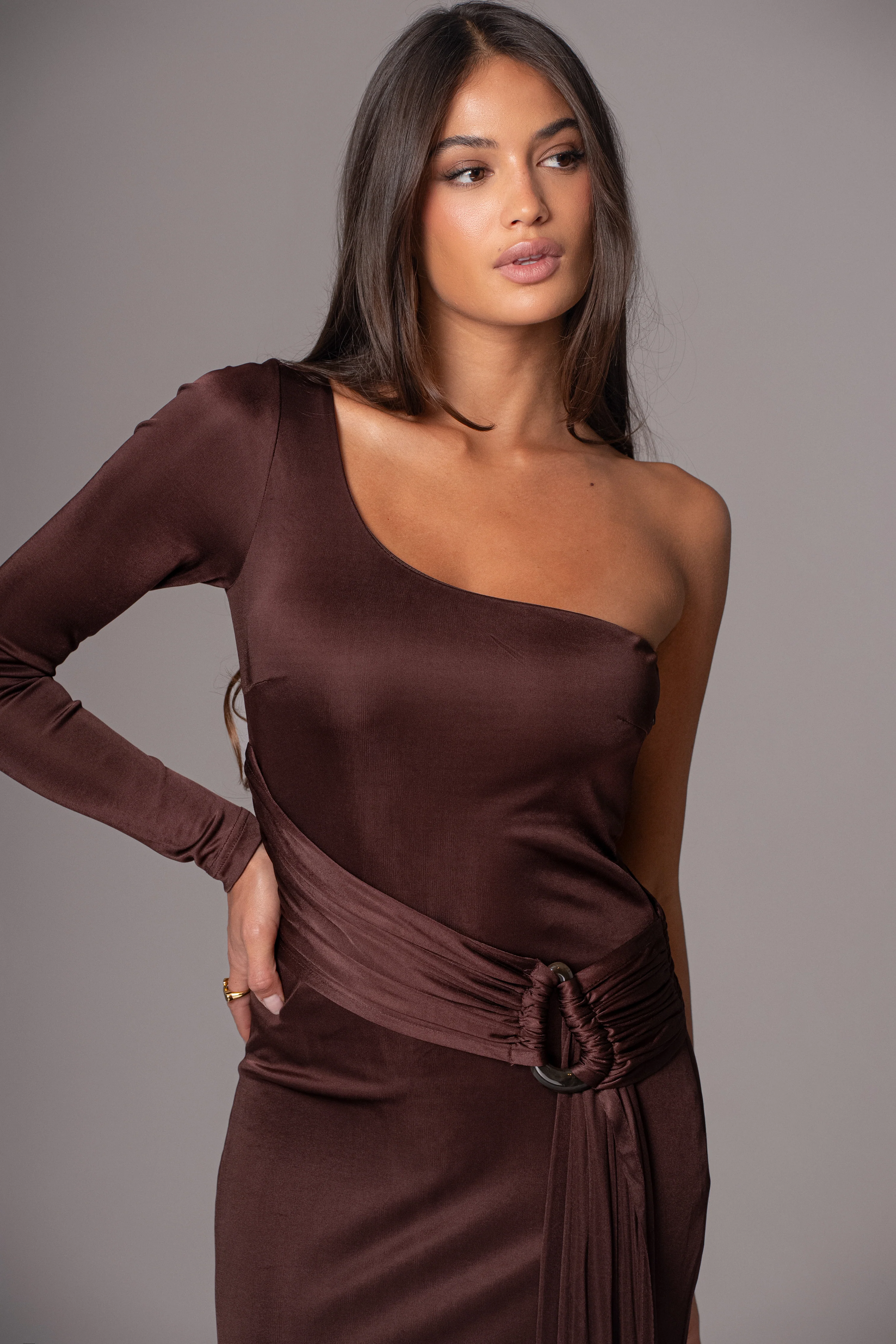 Chocolate Muoi Maxi Dress - Image 13