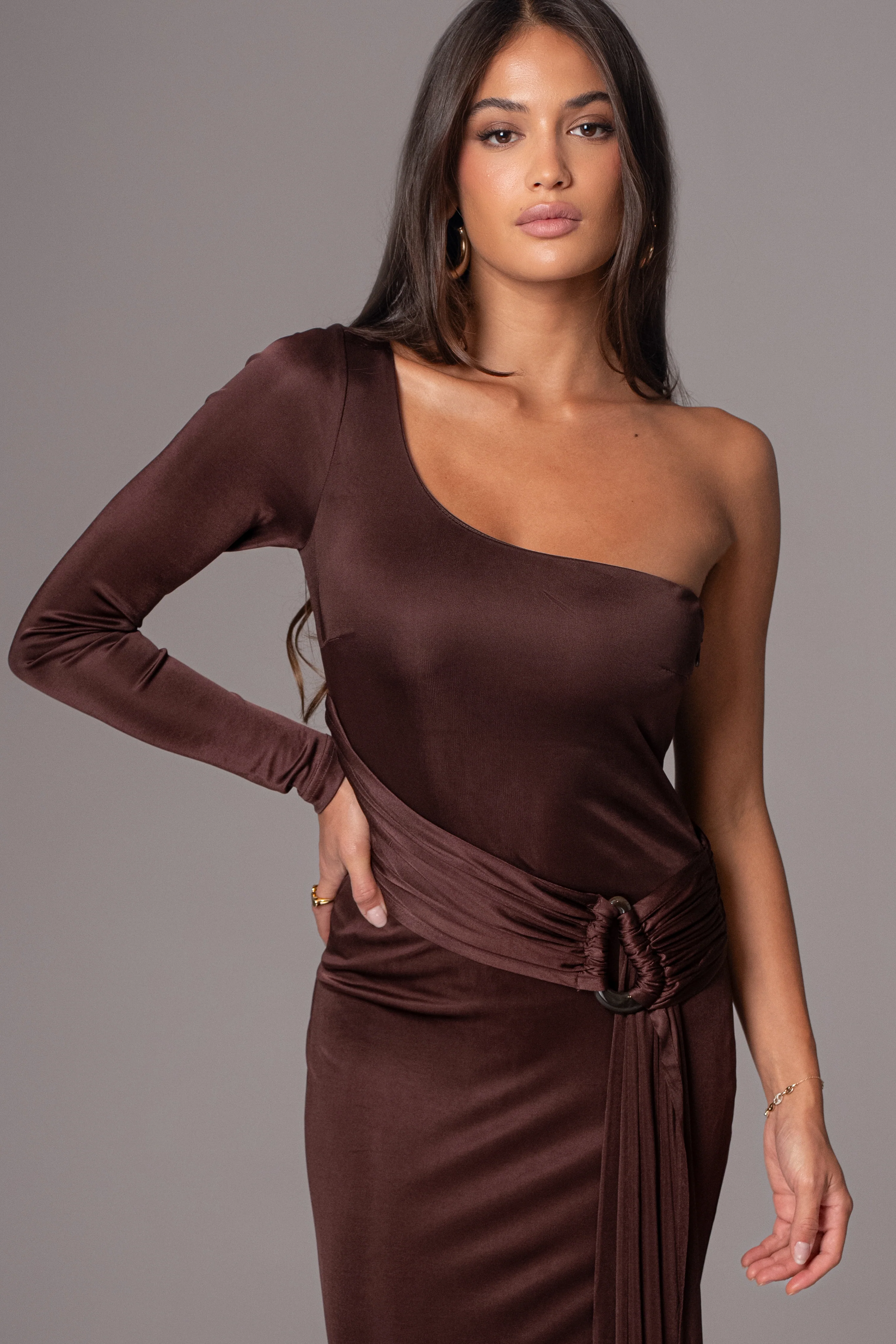 Chocolate Muoi Maxi Dress - Image 4