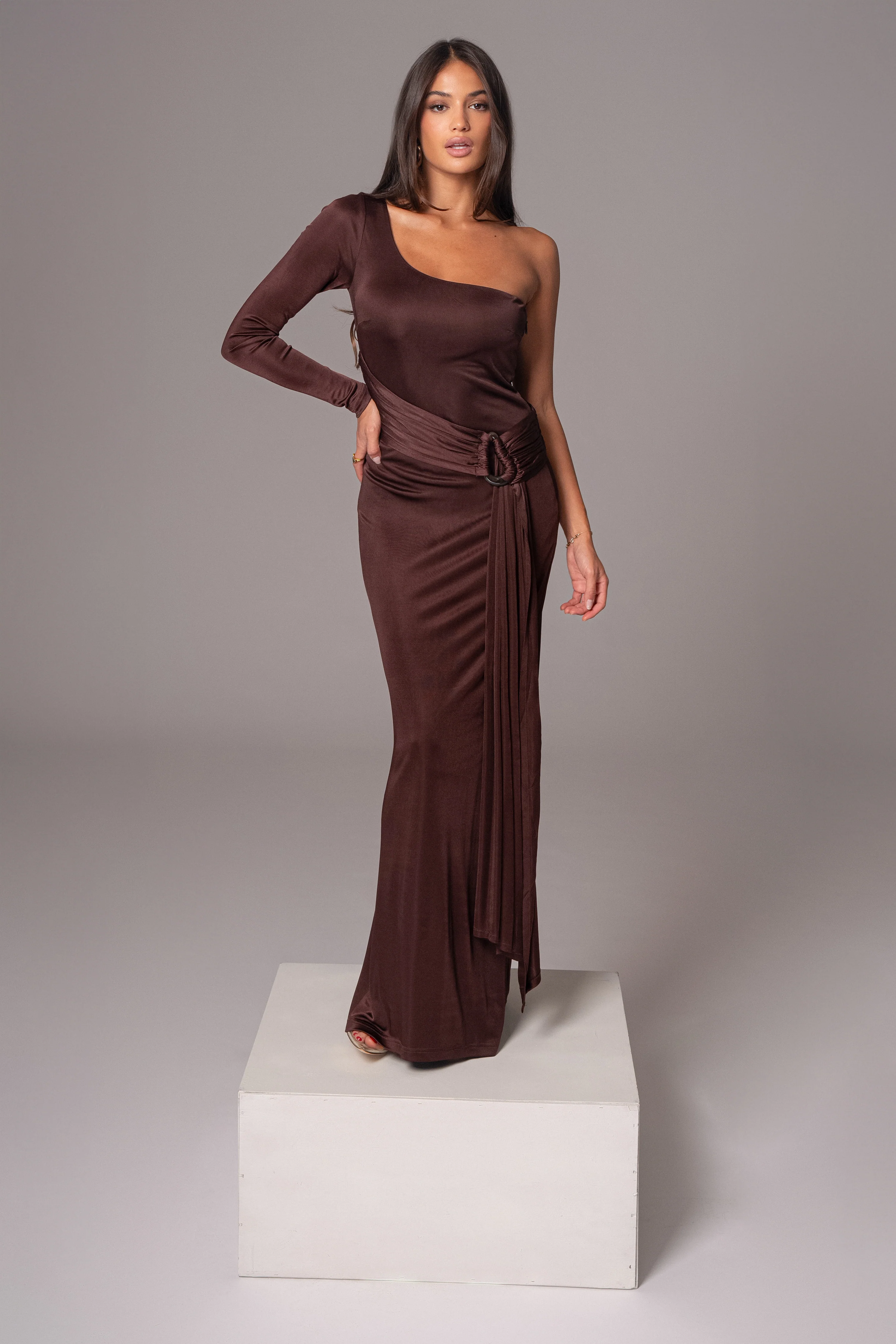 Chocolate Muoi Maxi Dress - Image 6