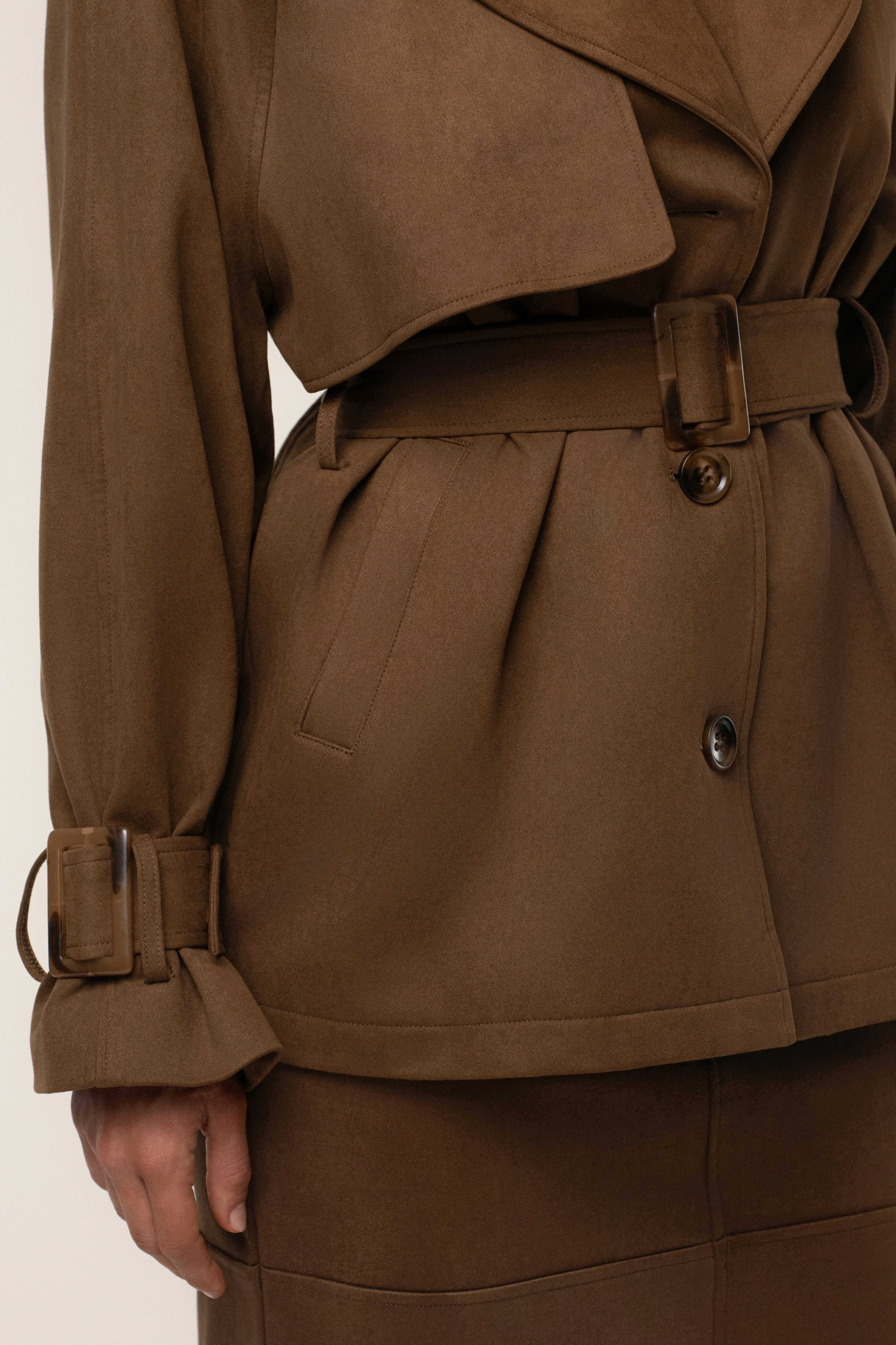 Chocolate Nightfall Suede Jacket - Image 10