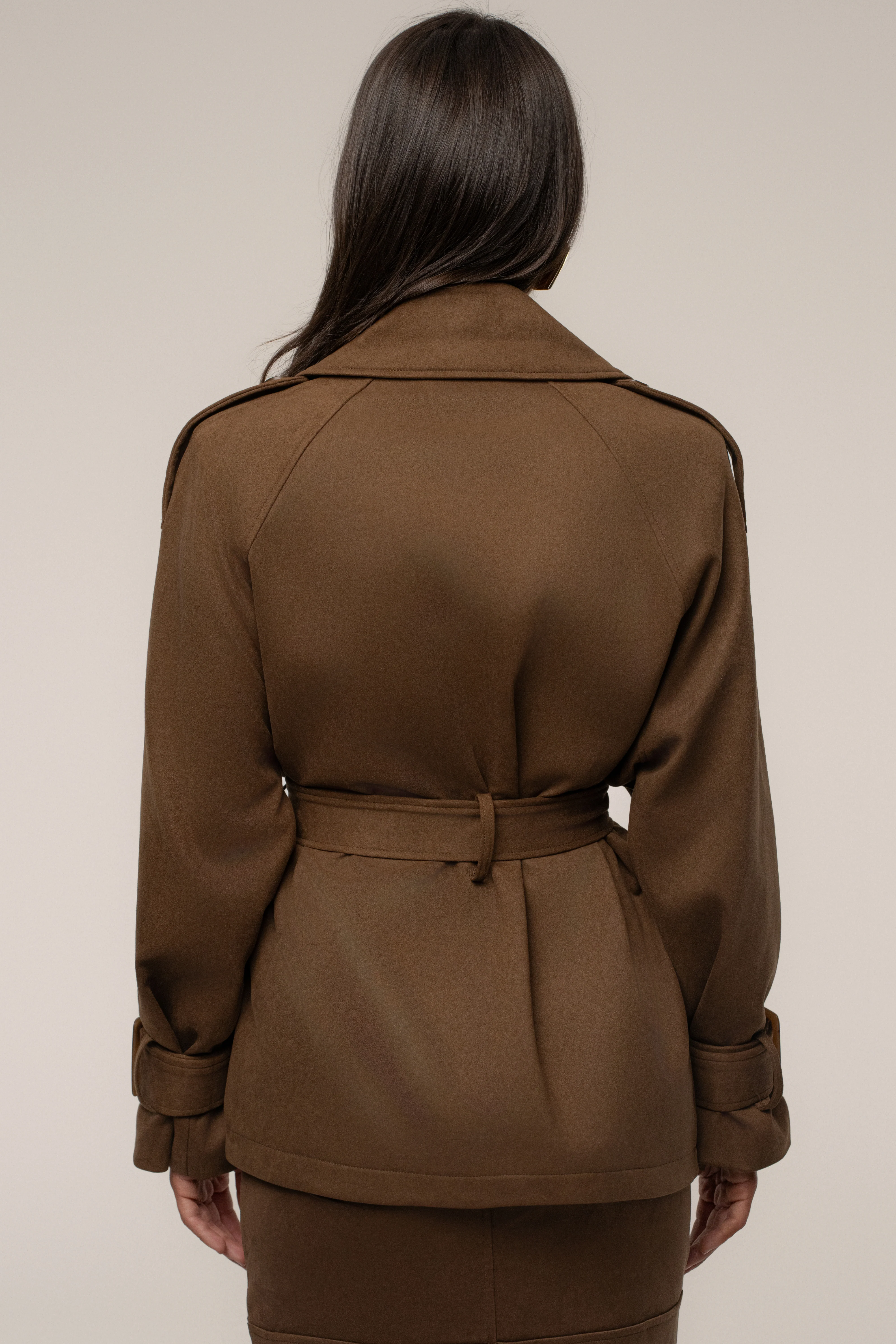 Chocolate Nightfall Suede Jacket - Image 8