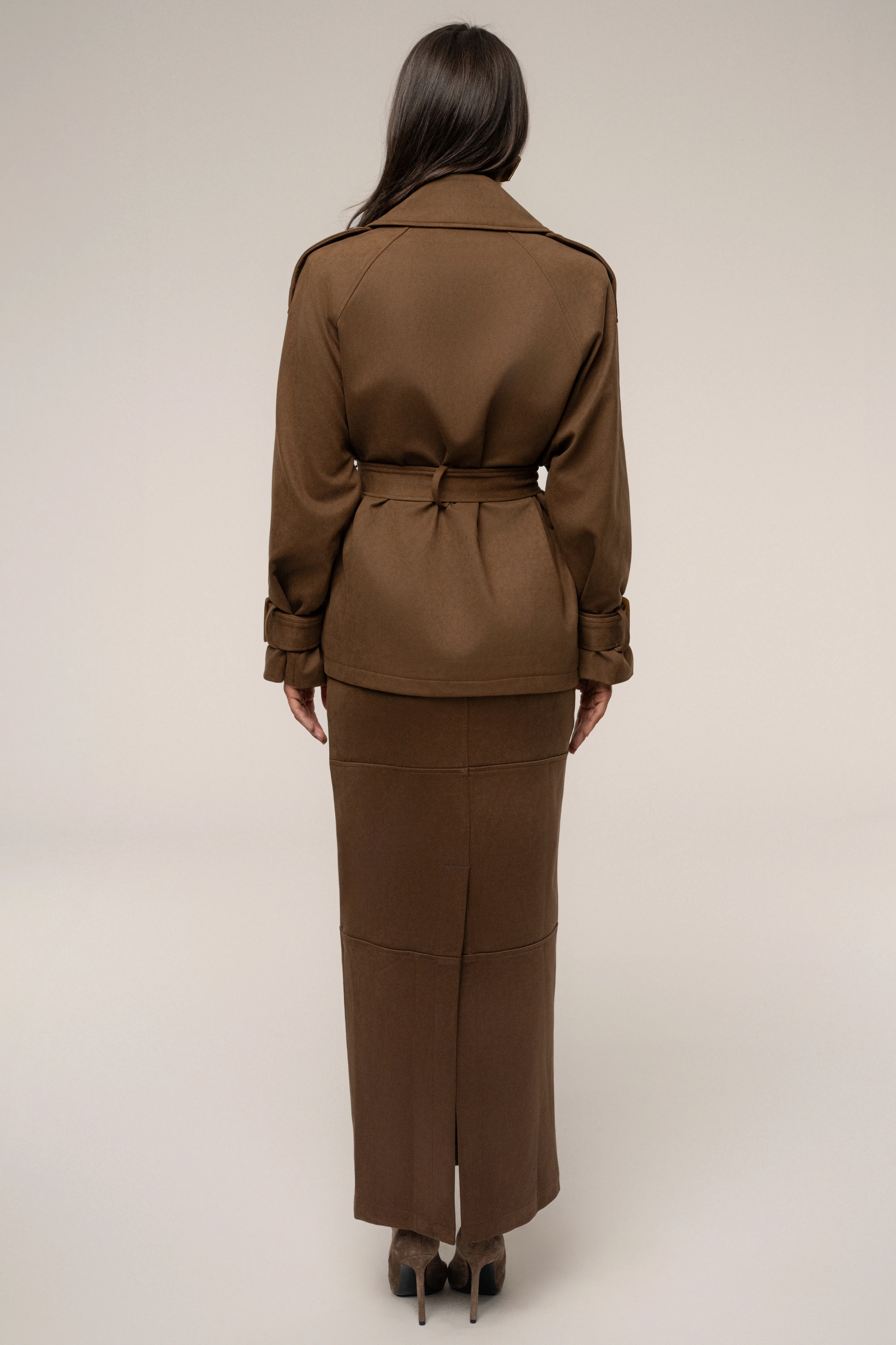 Chocolate Nightfall Suede Jacket - Image 9