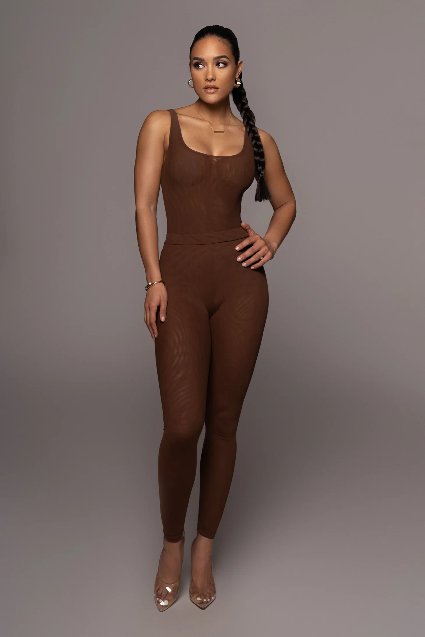 Chocolate Nina Mesh Pants - Image 4