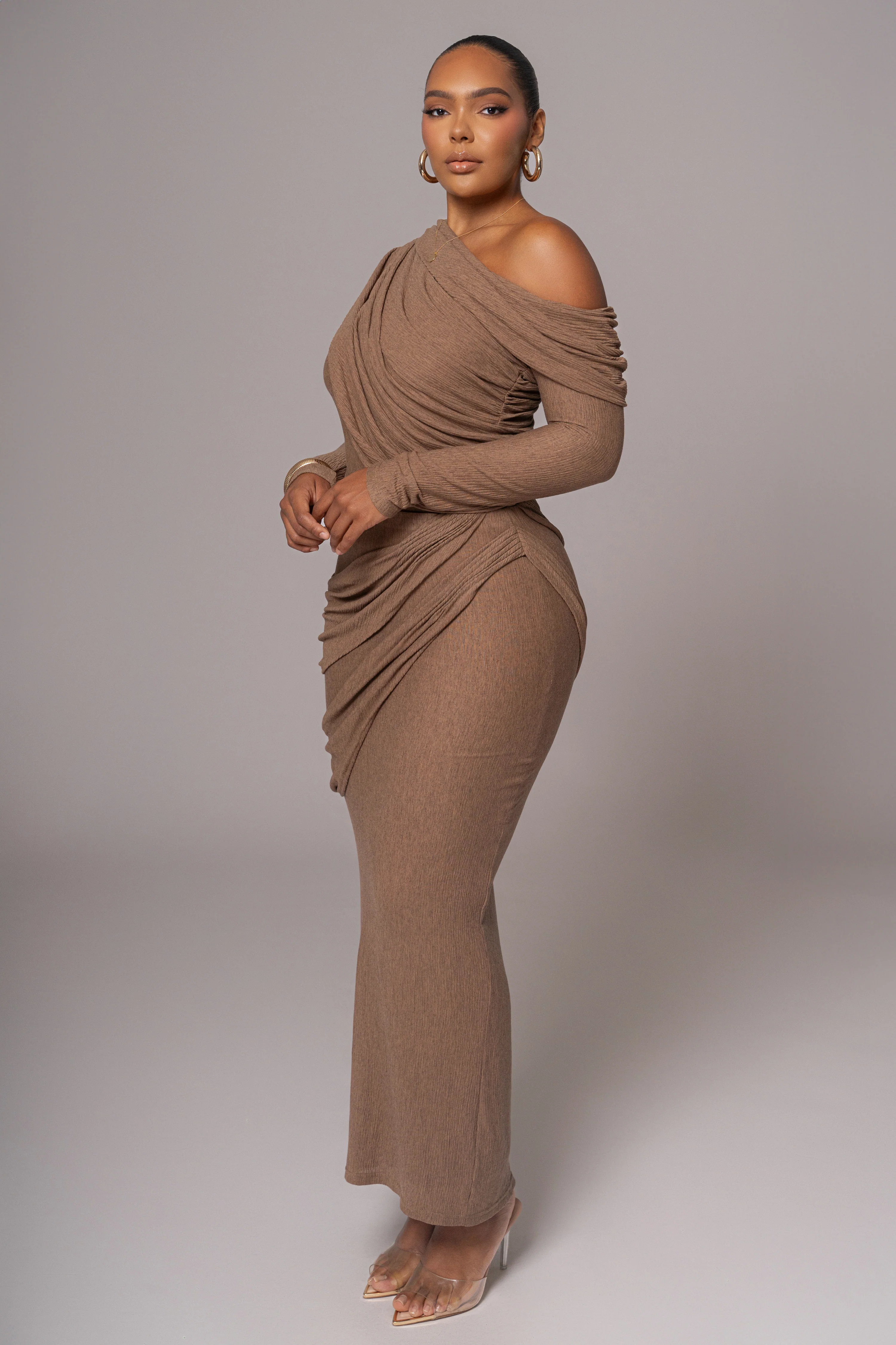 Chocolate Paradise Hills Maxi Skirt - Image 5