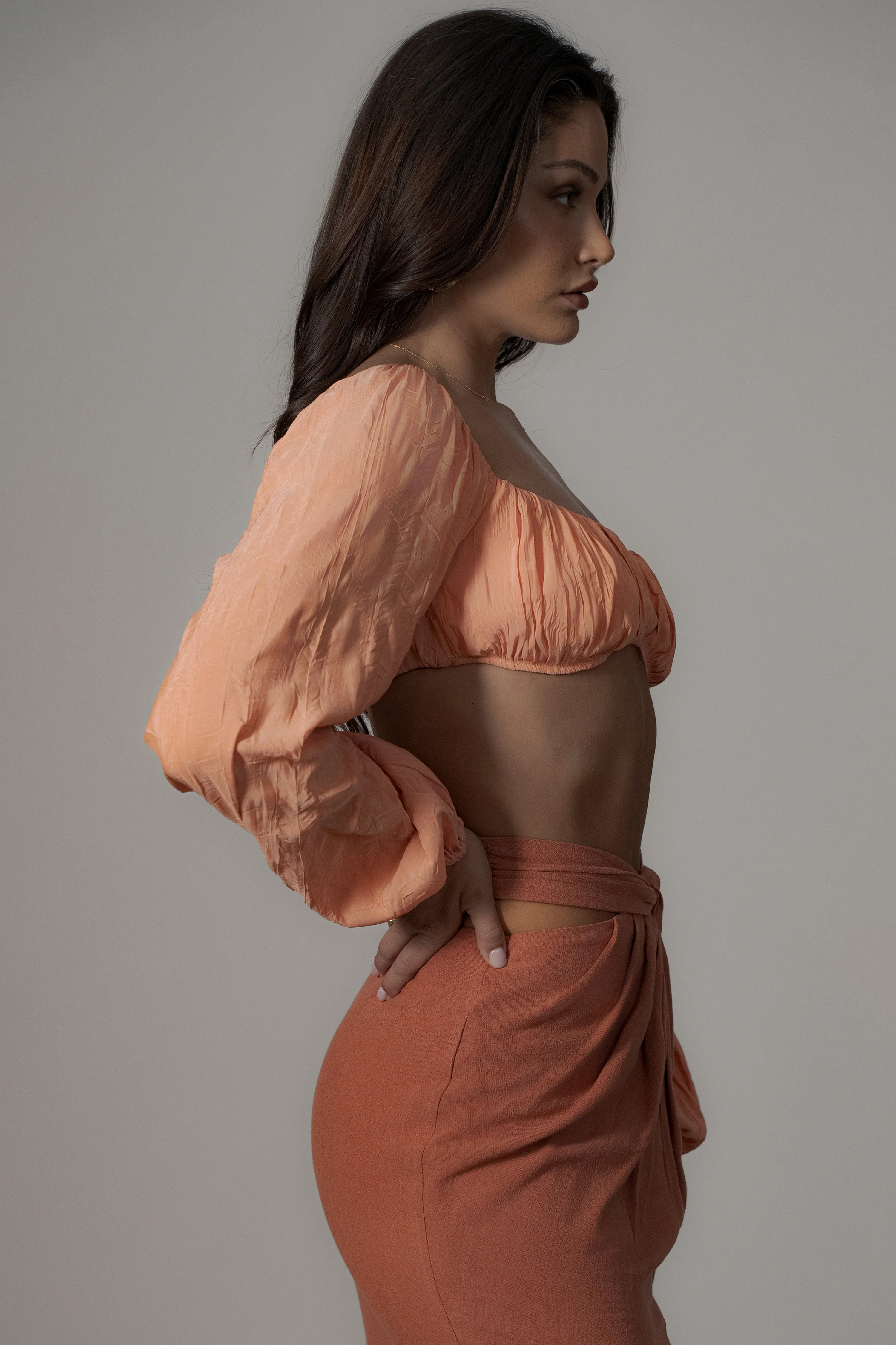 Coral Carey Long Sleeve Top - Image 10