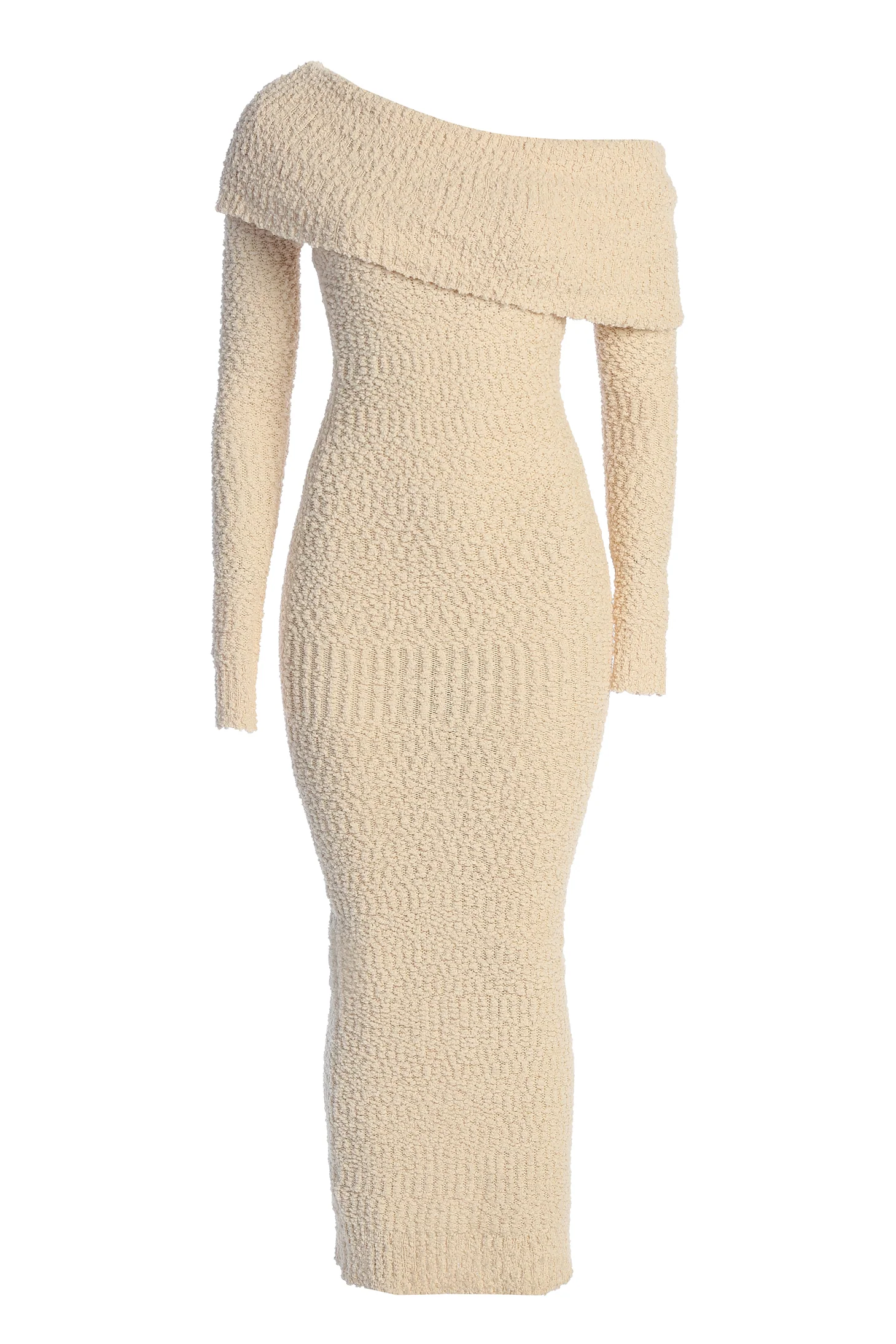 Cream Olivea Knit Maxi Dress - Image 2