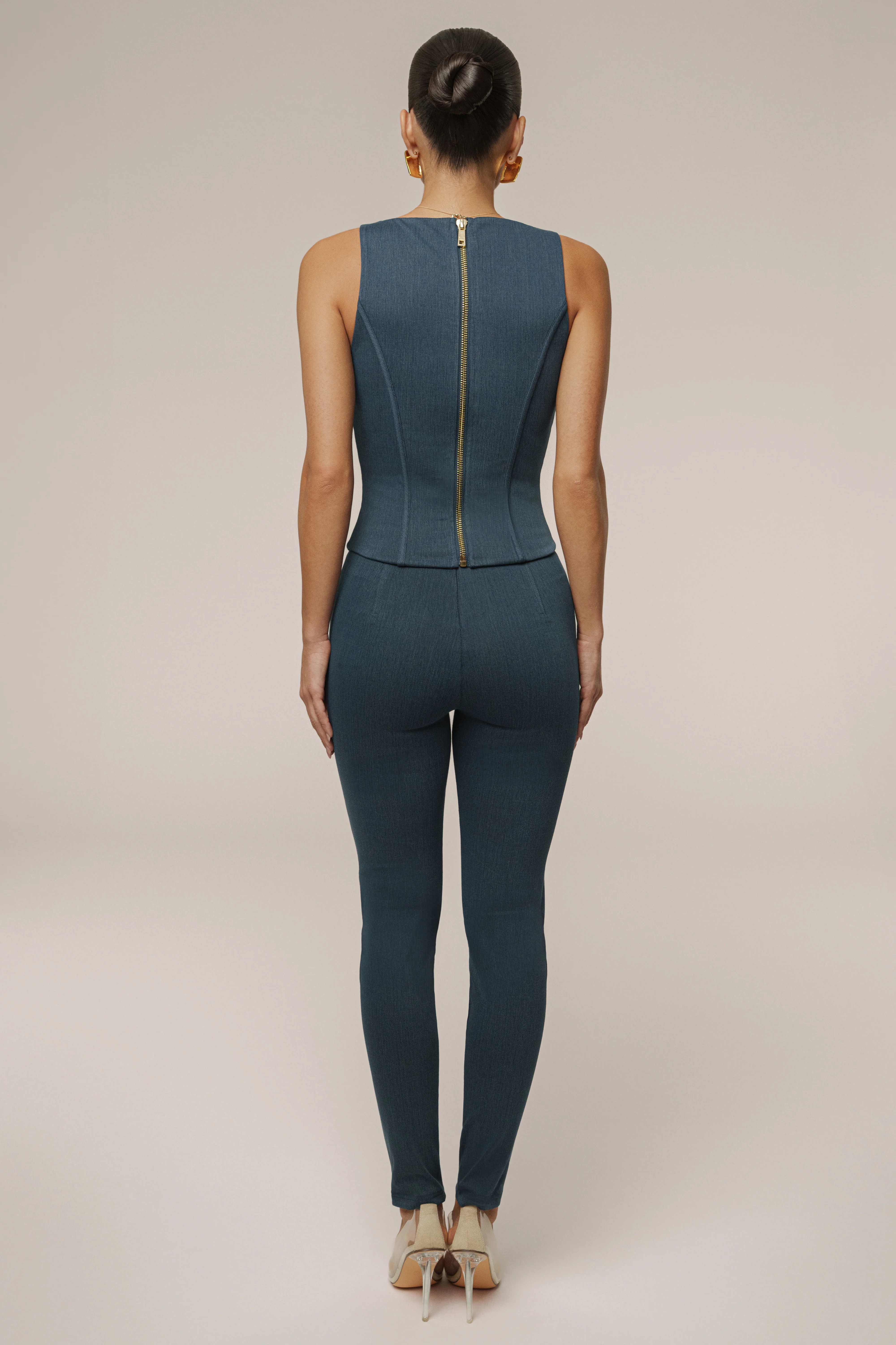Dark Denim ALICE HIGH WAISTED JEANS - Image 10