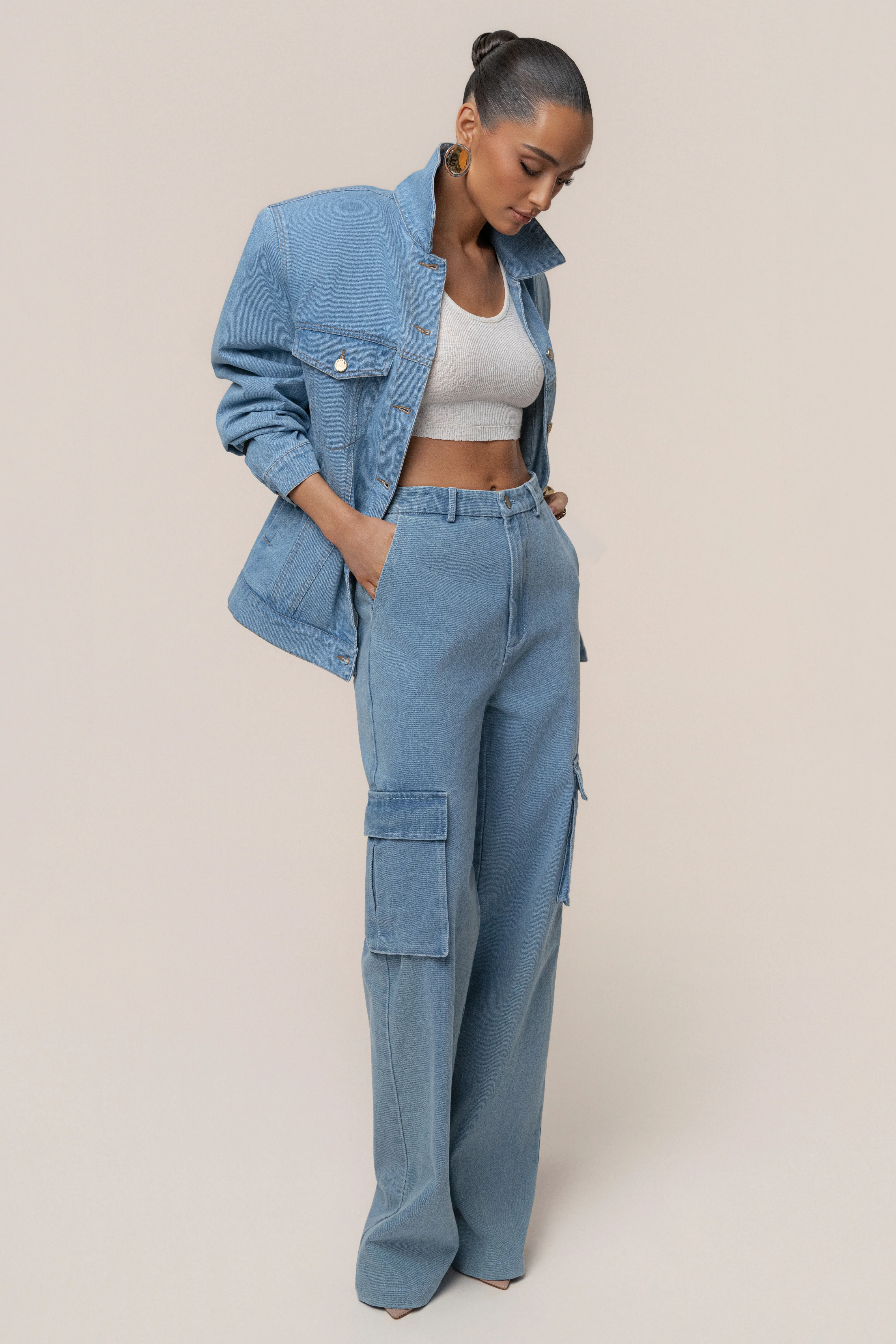 Medium Wash Next Phase Denim Jacket - Image 12